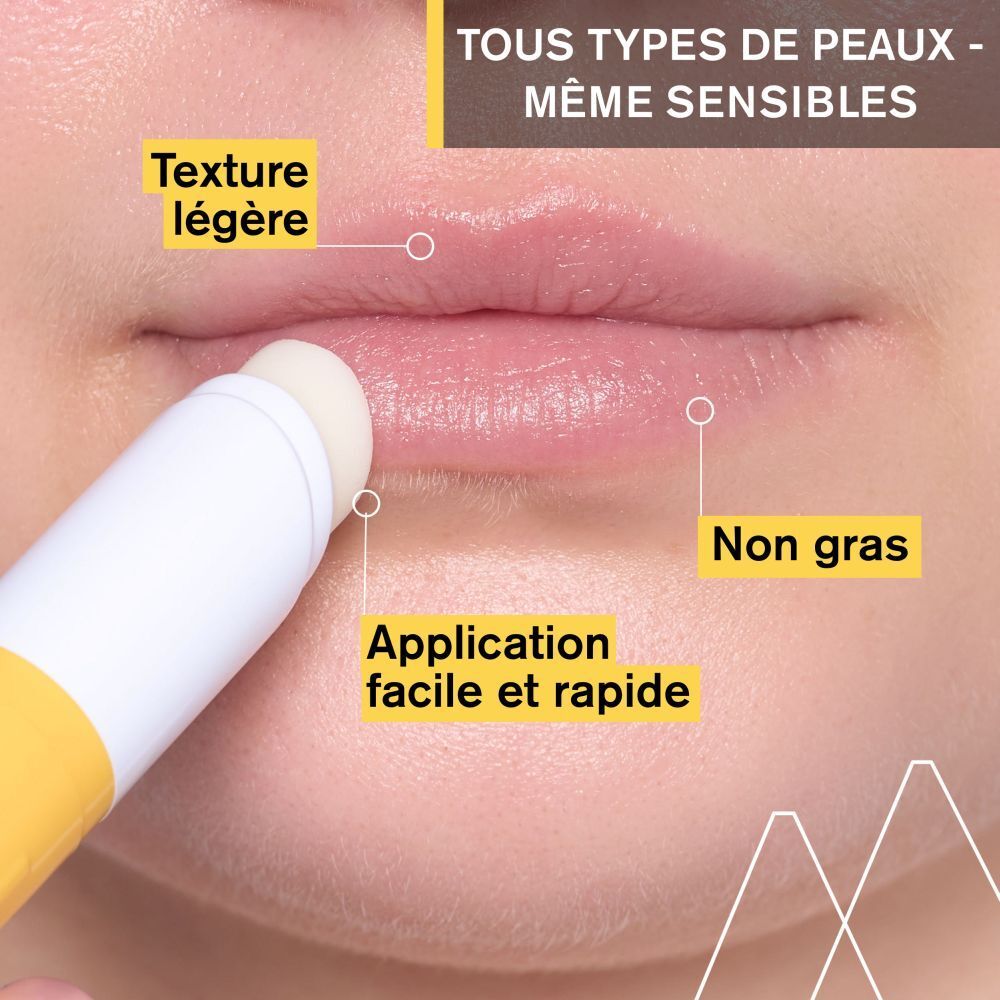 URIAGE BARIÉSUN - STICK LEVRES SPF30 À LA POUDRE D’EAU THERMALE