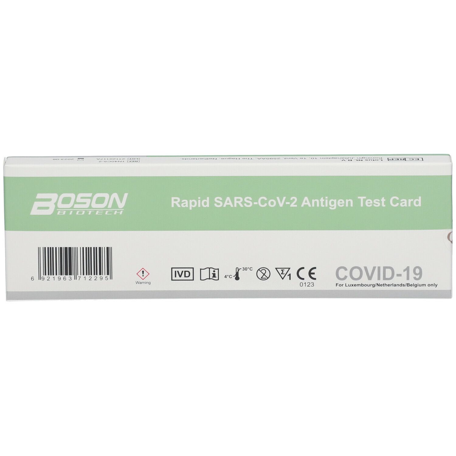 BOSON Biotech Autotest antigénique Rapide SARS-CoV-2