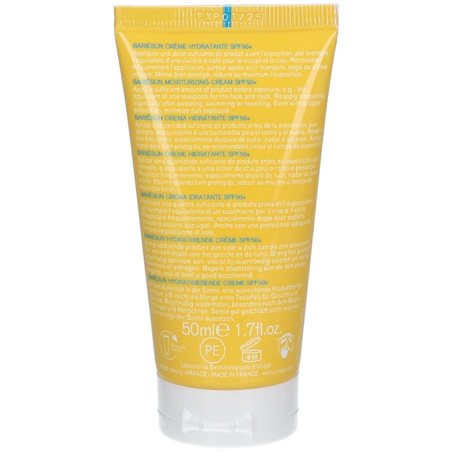 URIAGE BARIÉSUN - CRÈME HYDRATANTE SPF50+