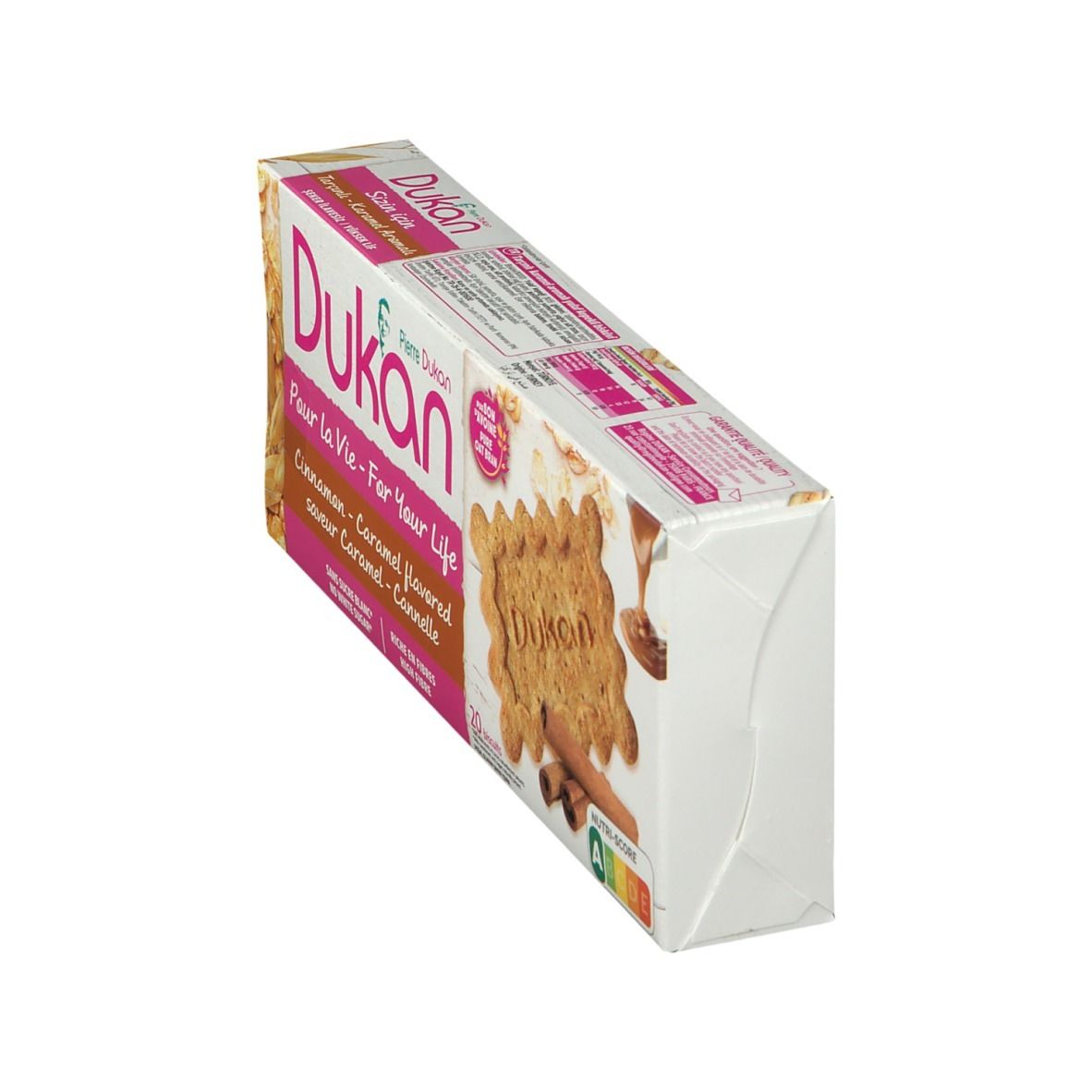 Dukan Biscuits au caramel salé et à la cannelle 140 g - Redcare Pharmacie