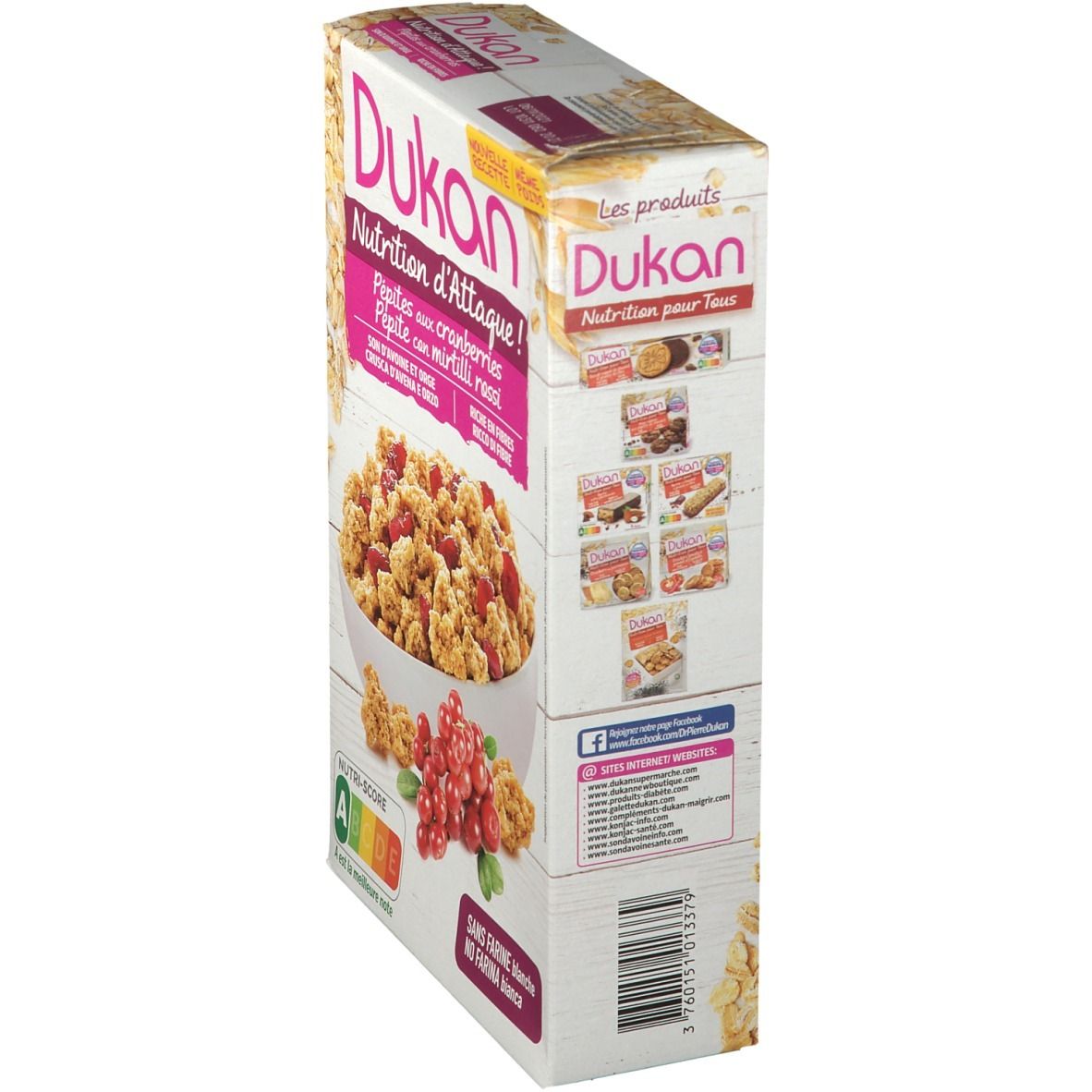 Dukan Crunchy Pepites Cranberry