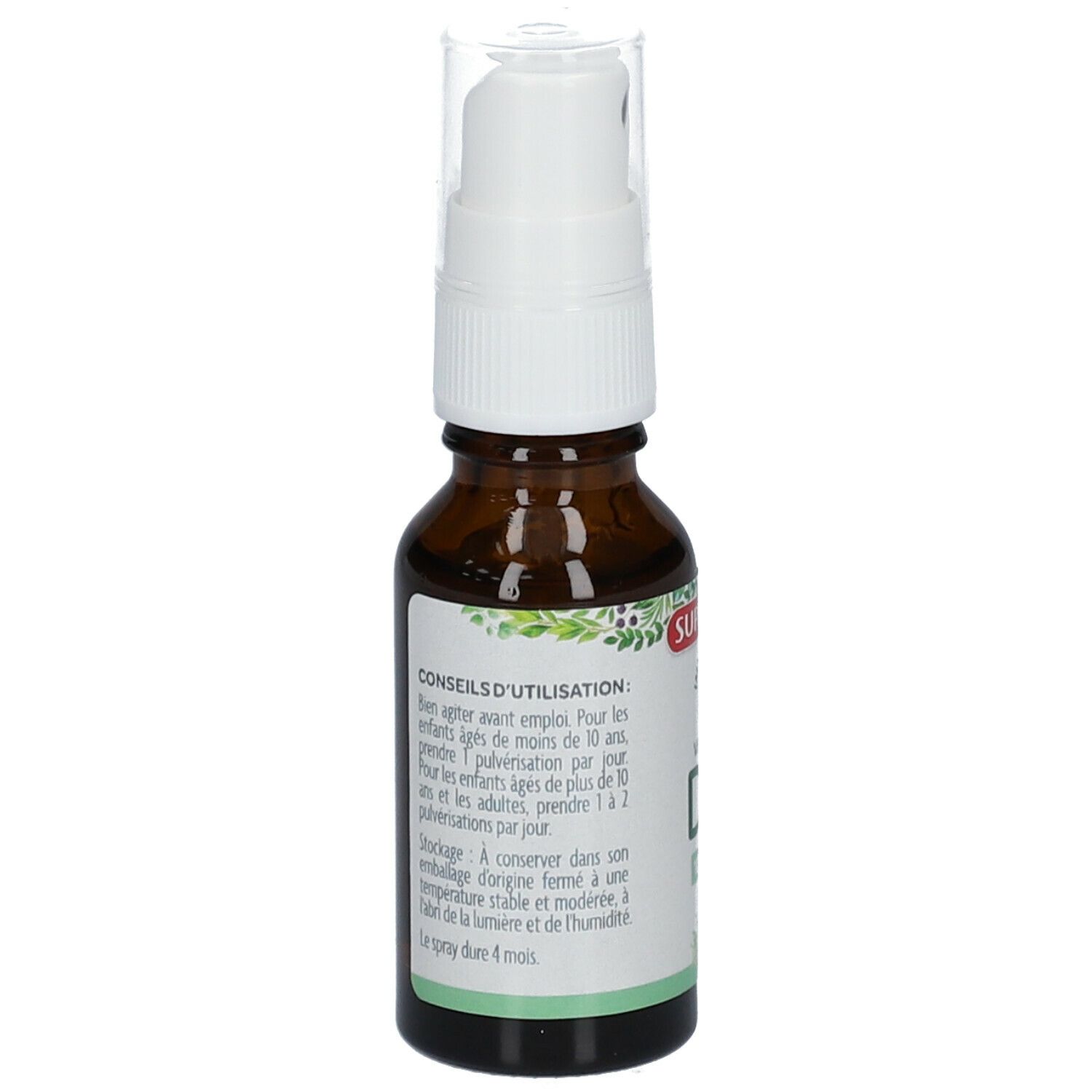 SUPERDIET Vitamine D3 origine végétale Spray