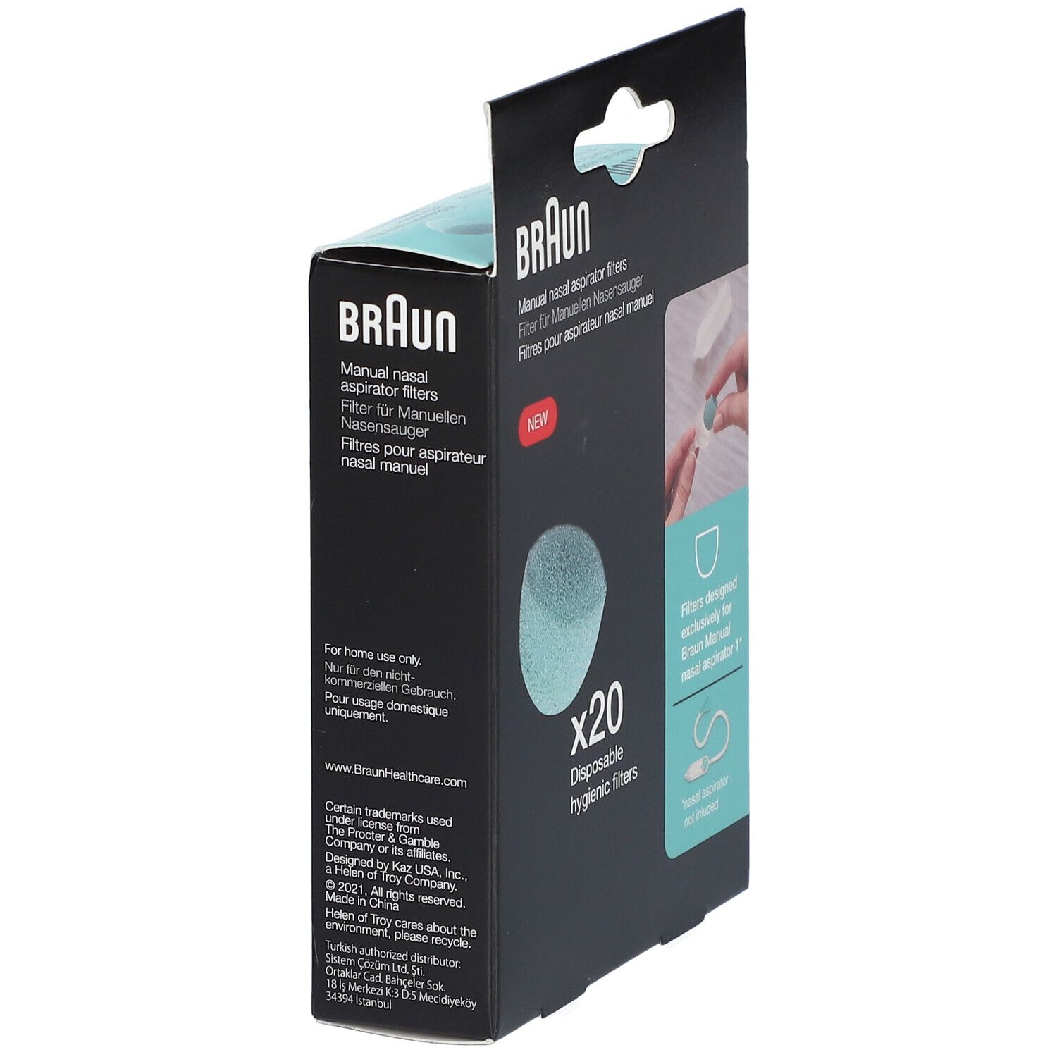 Braun Aspirateur nasal manuel Filtre de rechange