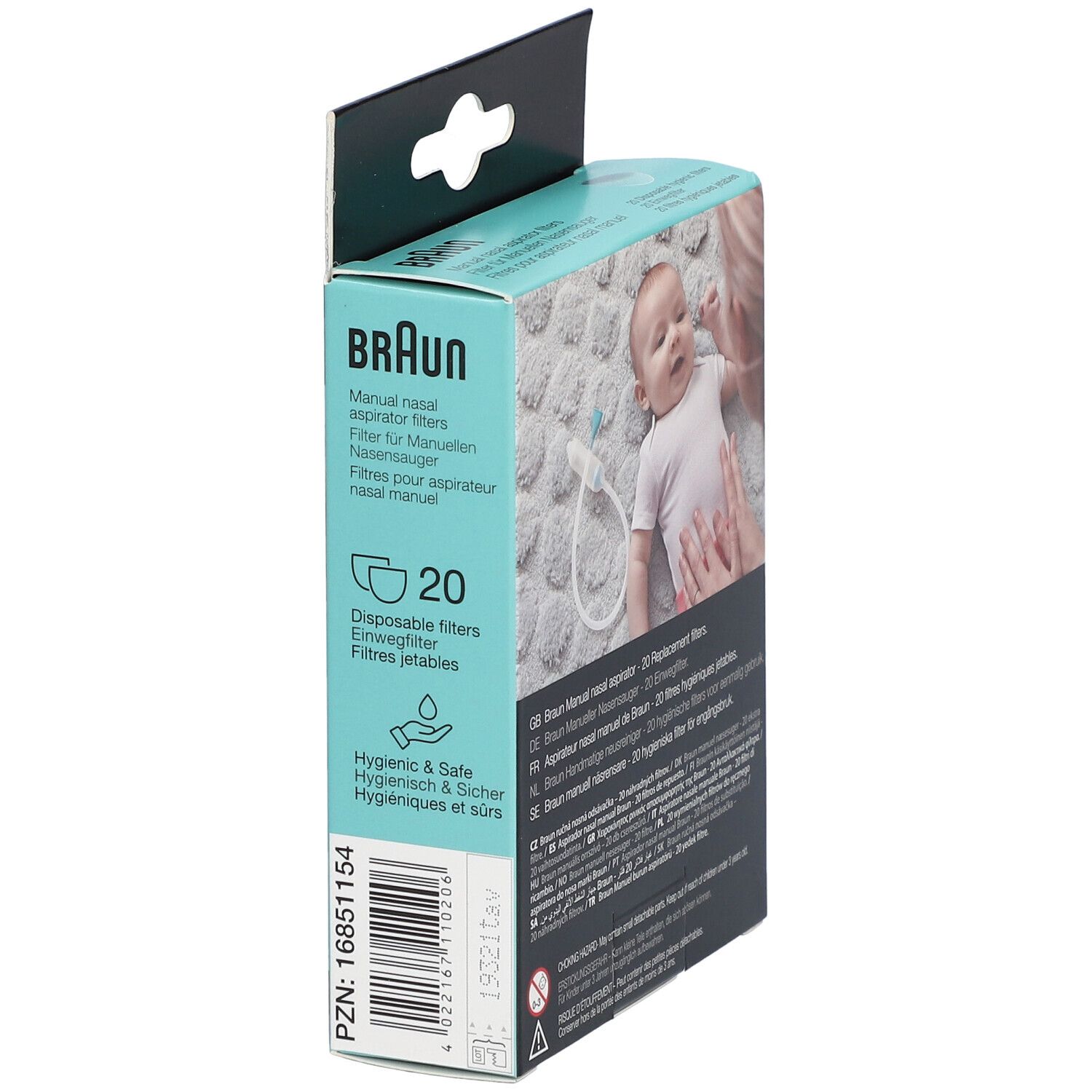 Braun Aspirateur nasal manuel Filtre de rechange