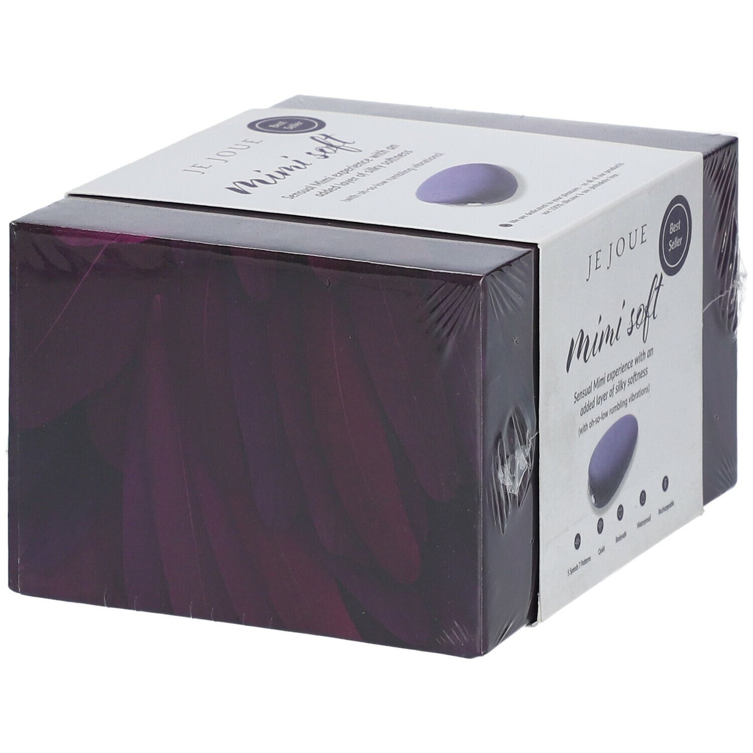 Emballage Je Joue Mimi soft. Stimulateur mauve.