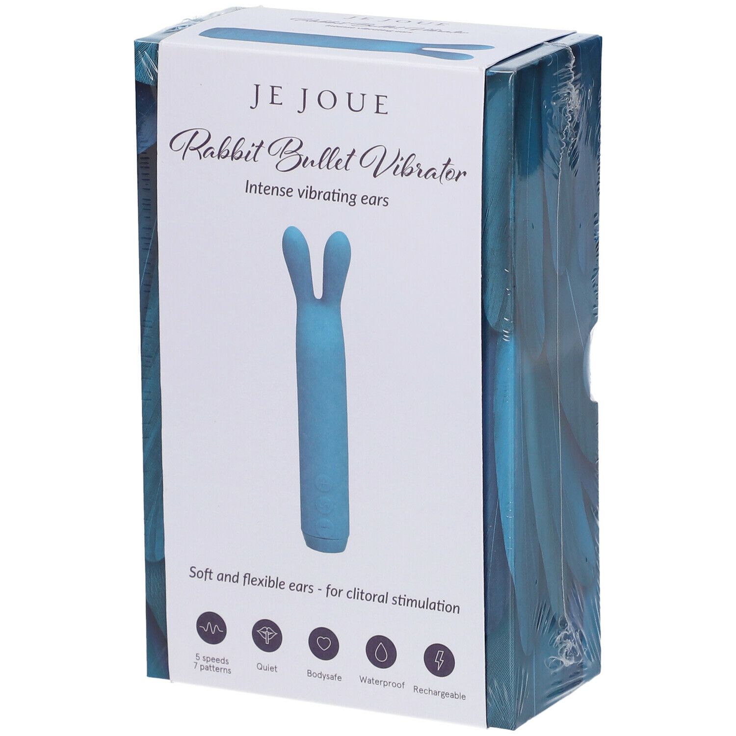 Je Joue Bullet Vibromasseur Rabbit Bullet Bleu