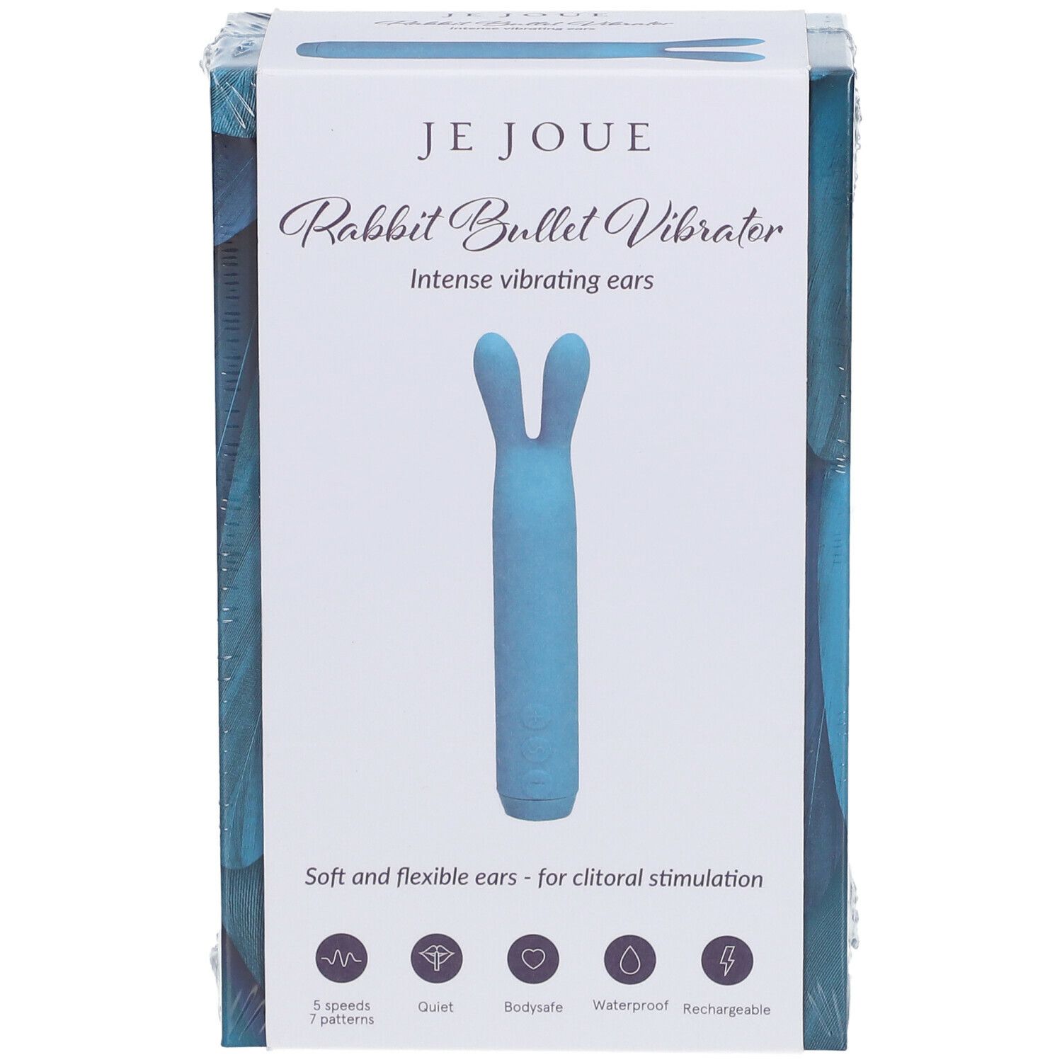Je Joue Bullet Vibromasseur Rabbit Bullet Bleu