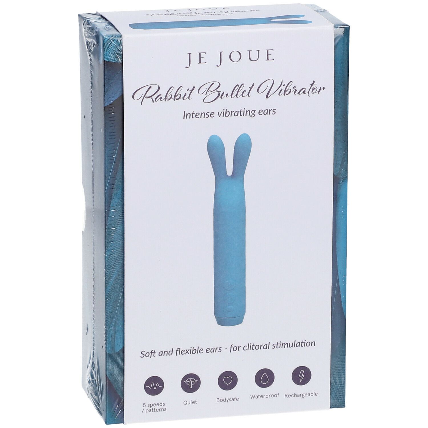 Je Joue Bullet Vibromasseur Rabbit Bullet Bleu