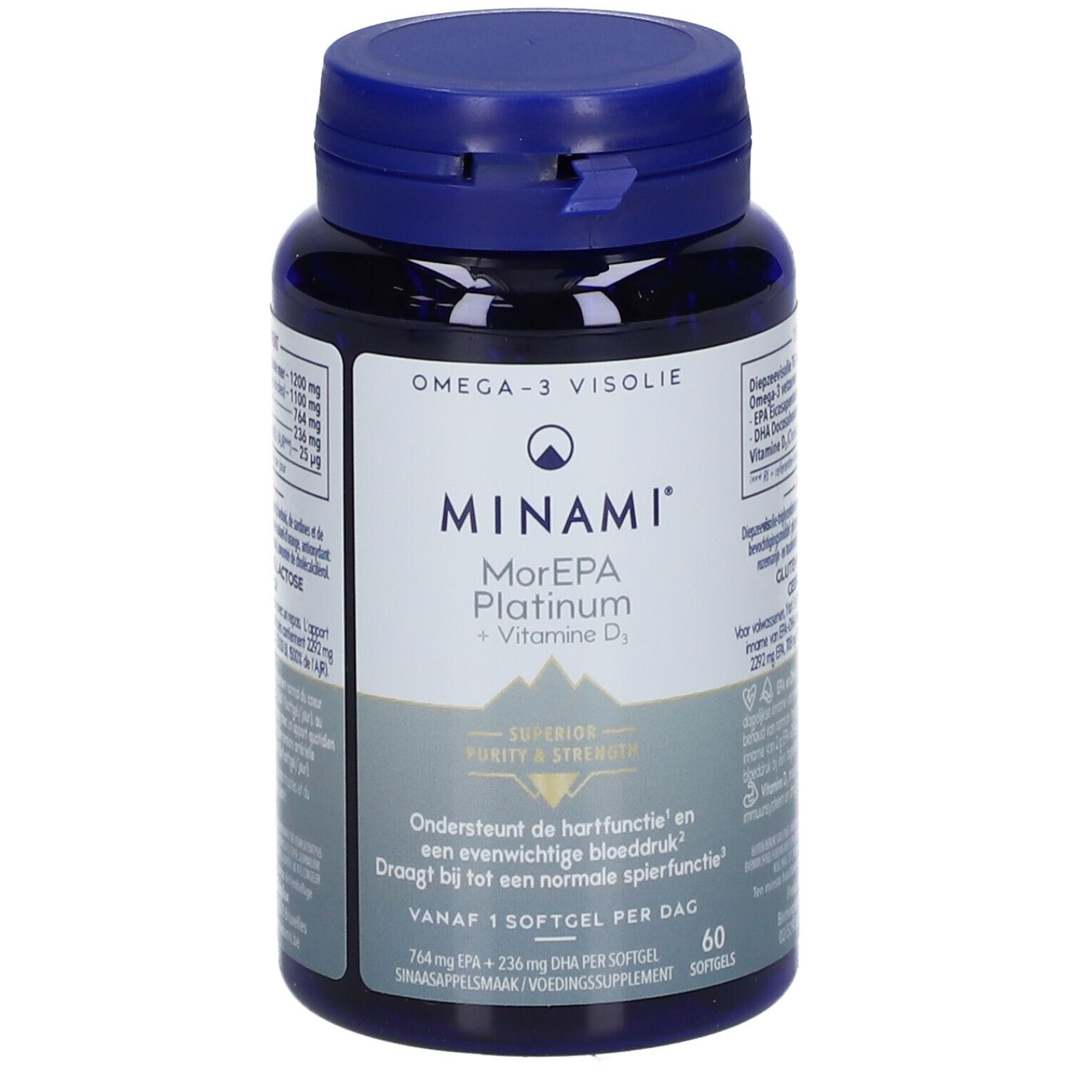 Minami® MorEPA Platinum + Vitamine D3
