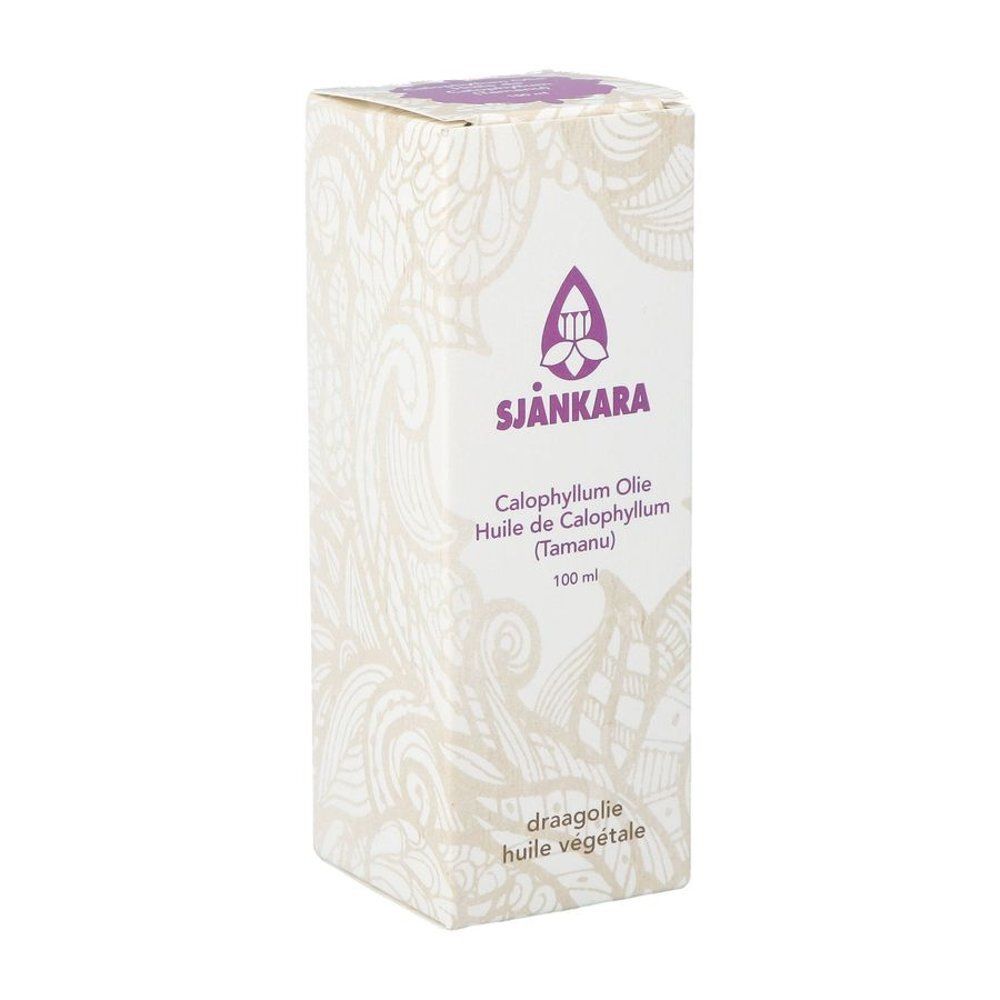 Emballage avec logo et informations produit. Fond blanc.