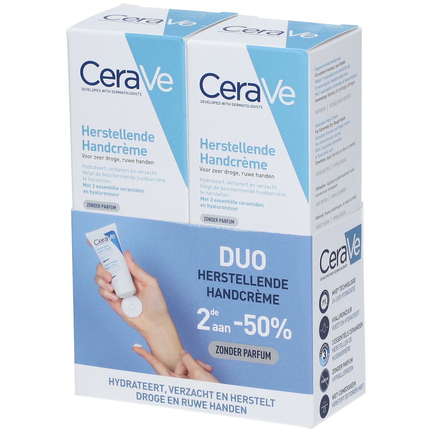 CeraVe Crème mains réparatrice 2ème à -50 %