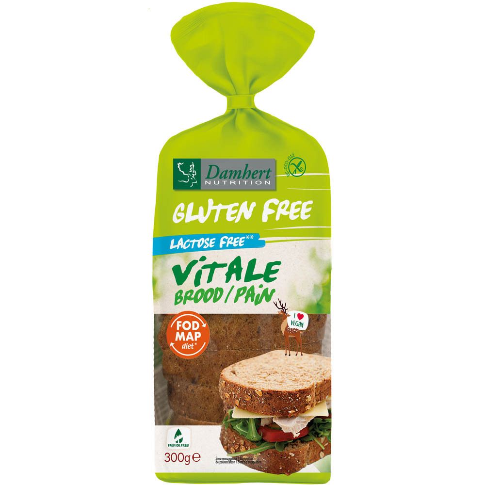 Damhert Gluten Free Vitale Pain Lactose Free