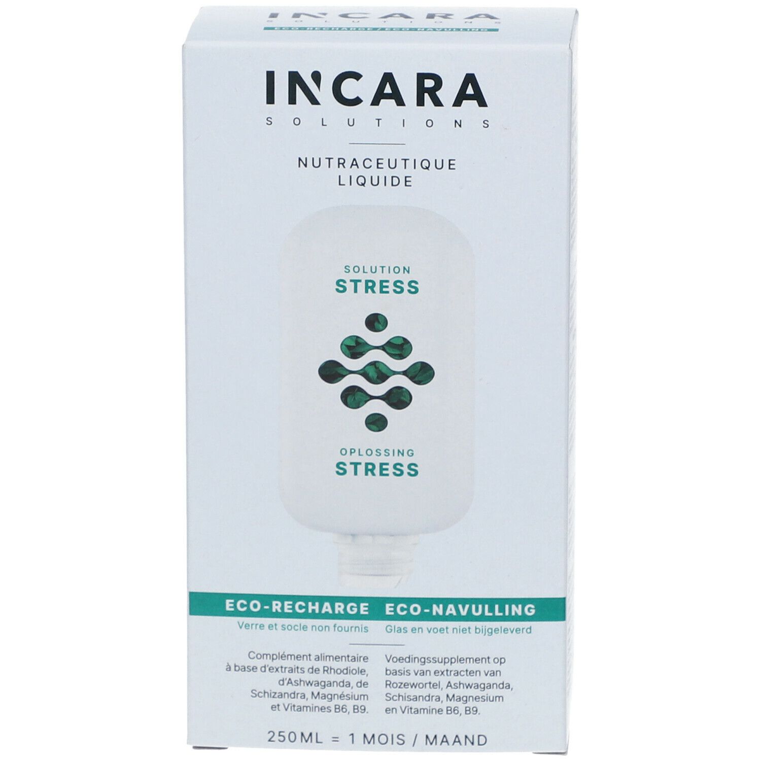 INCARA Solution Stress Éco-Recharge