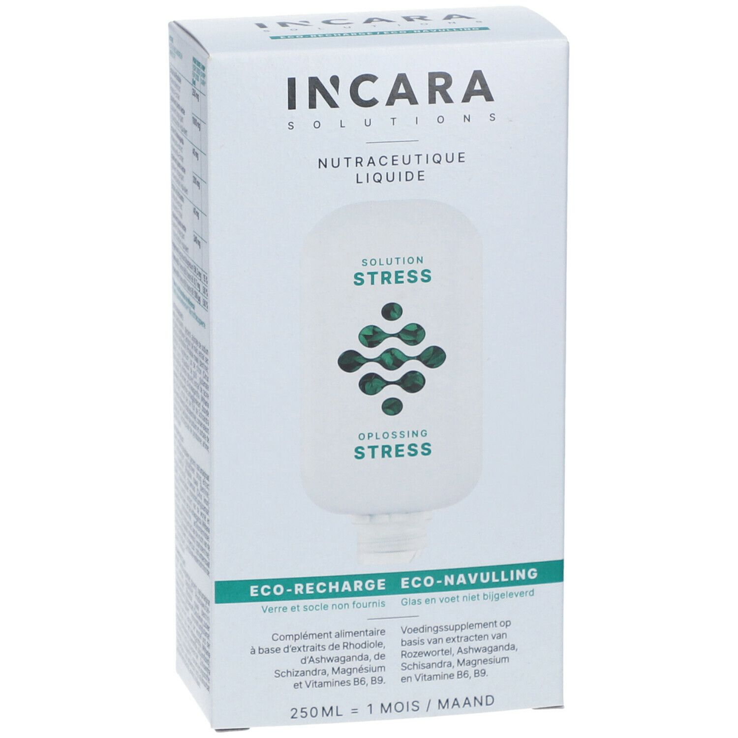 INCARA Solution Stress Éco-Recharge