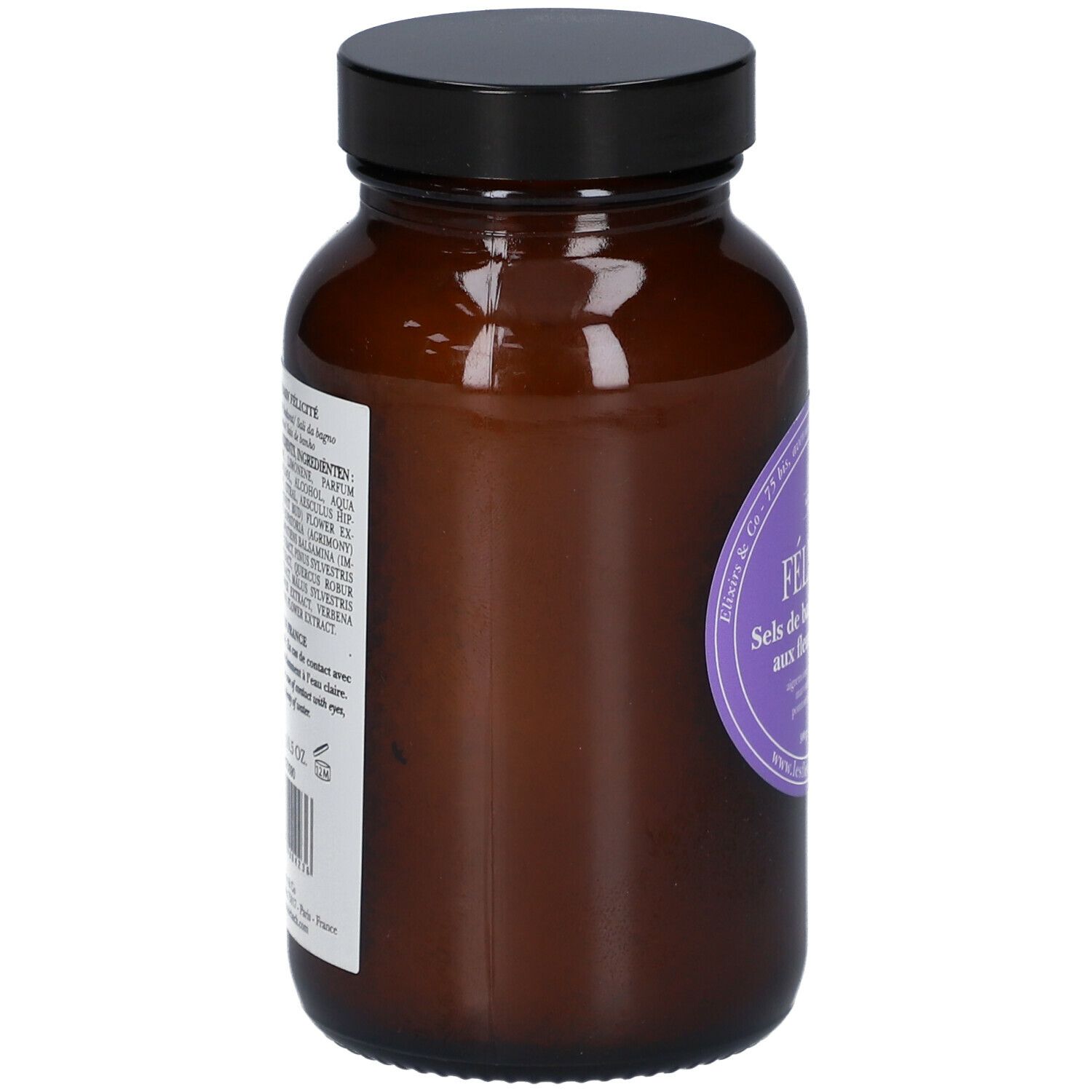 ELIXIRS & CO Les Fleurs de Bach FÉLICITÉ Sels de bain Relaxants