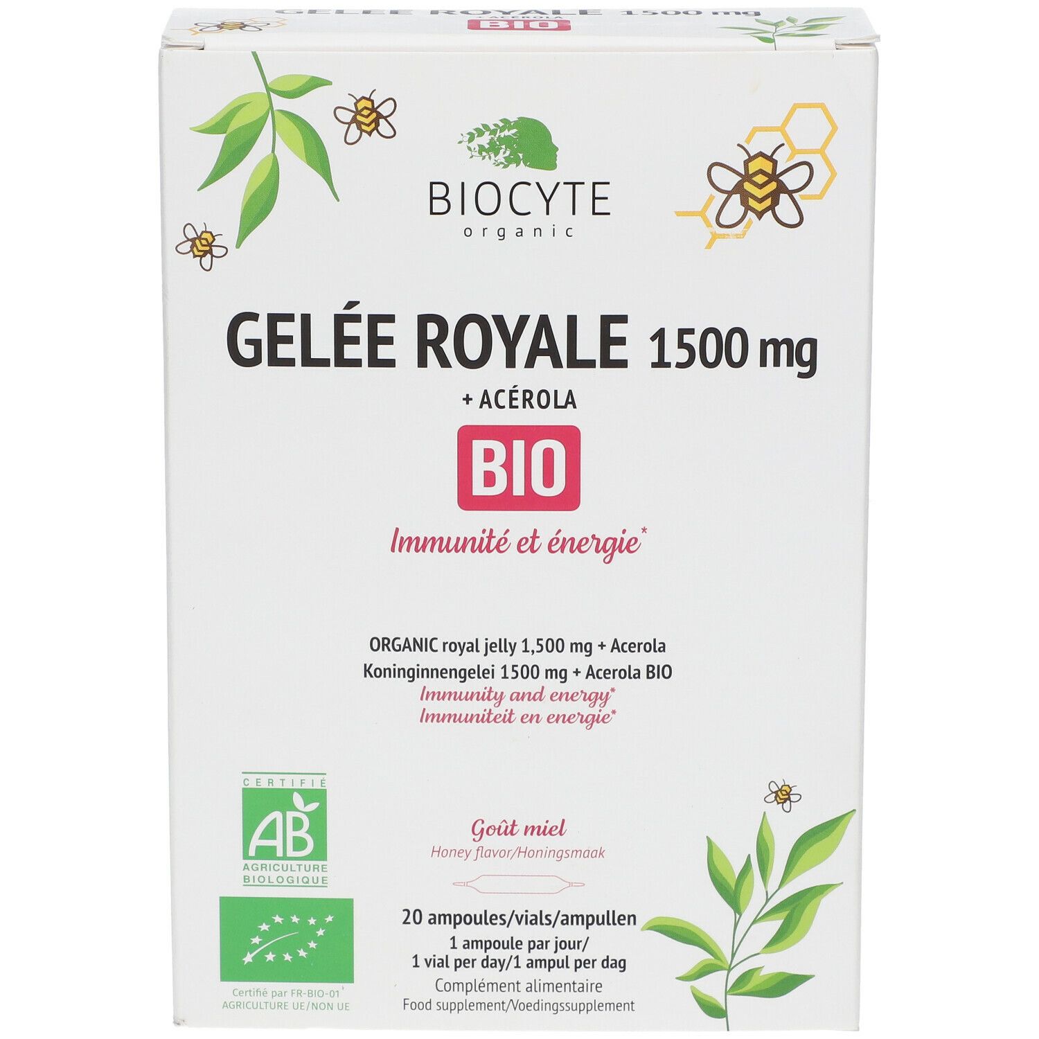 Biocyte® Gelée Royale BIO 1500 mg