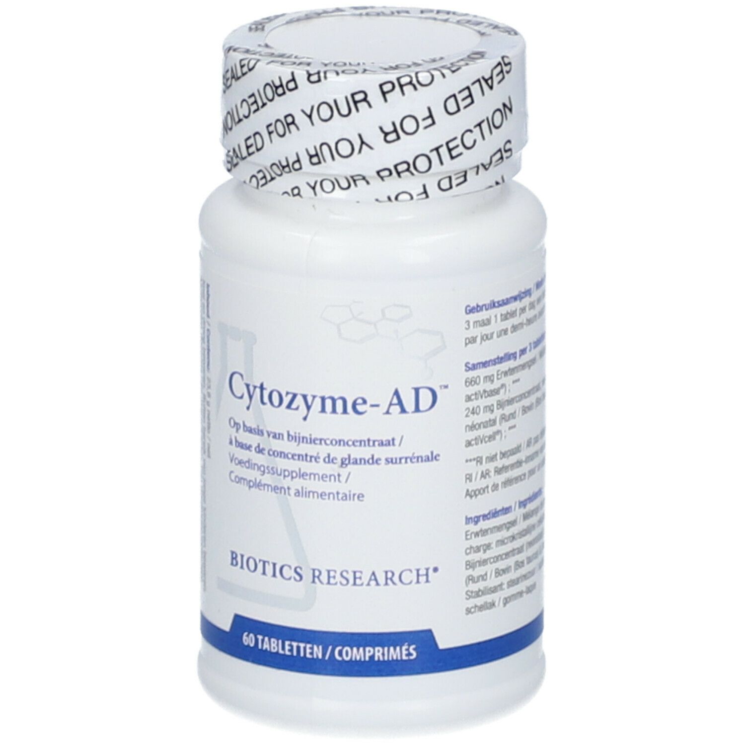 Biotics Research® Cytozyme-AD™ 60 pc(s) - Redcare Pharmacie