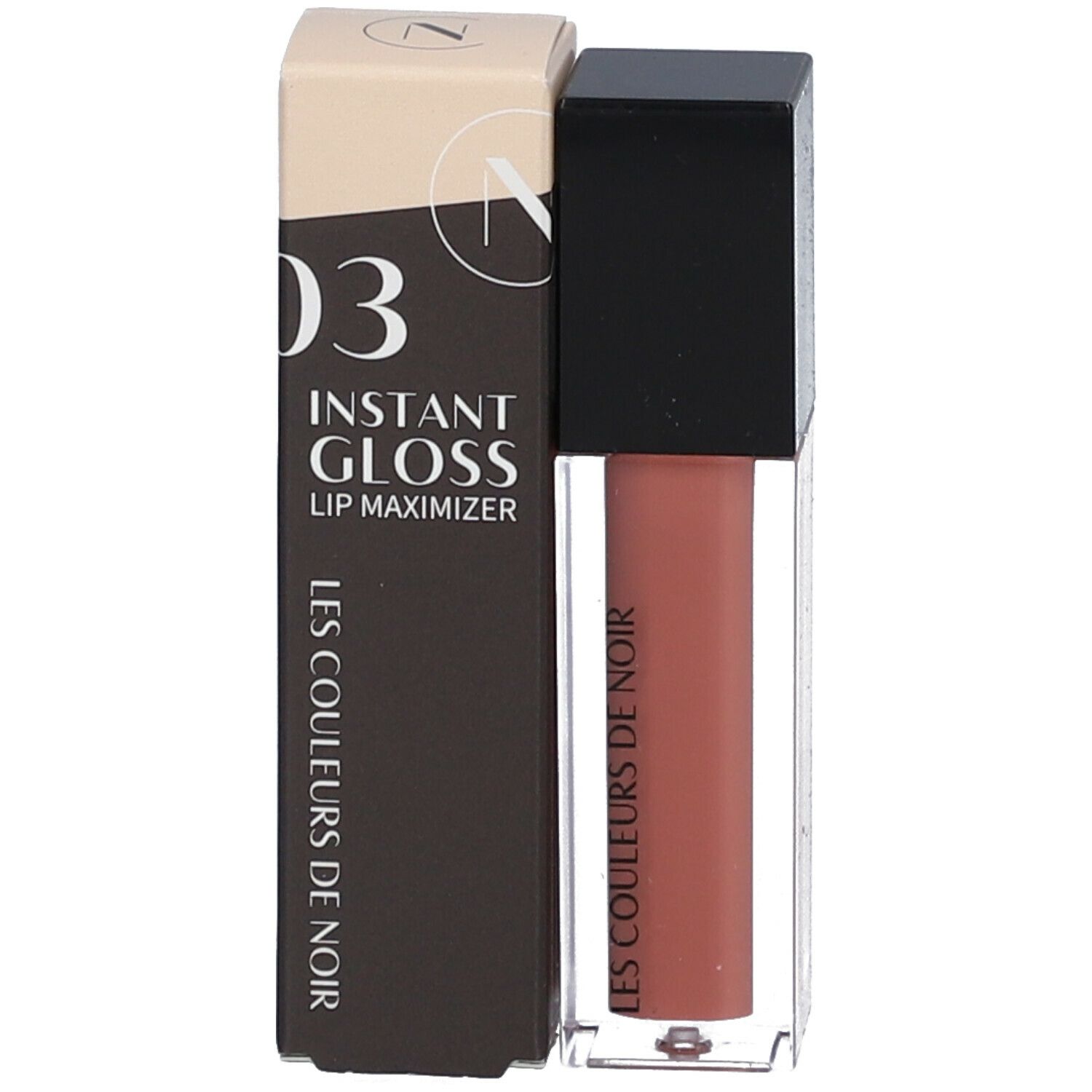 Les Couleurs de Noir Instant Gloss Lip Maximizer 03 Dusky Pink