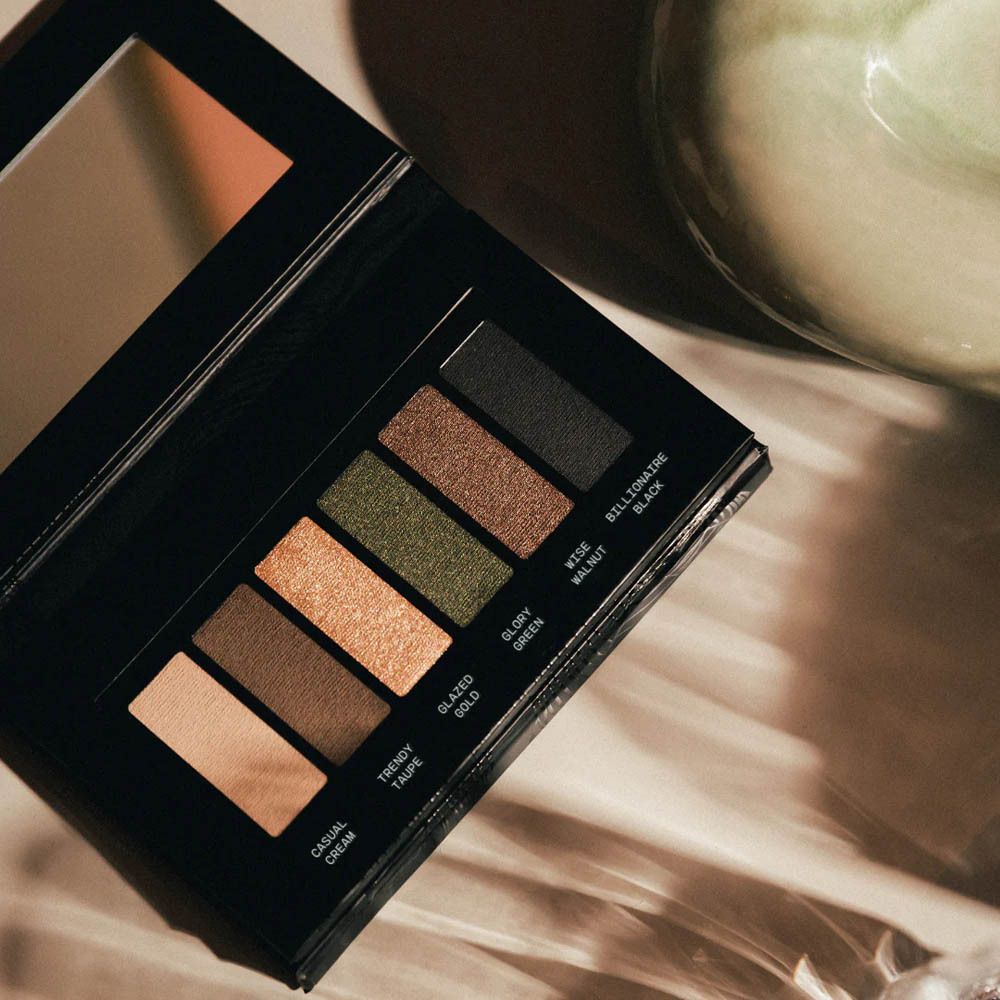 Les Couleurs de Noir Soft Touch Eyeshadow Palette 03 Forest Green
