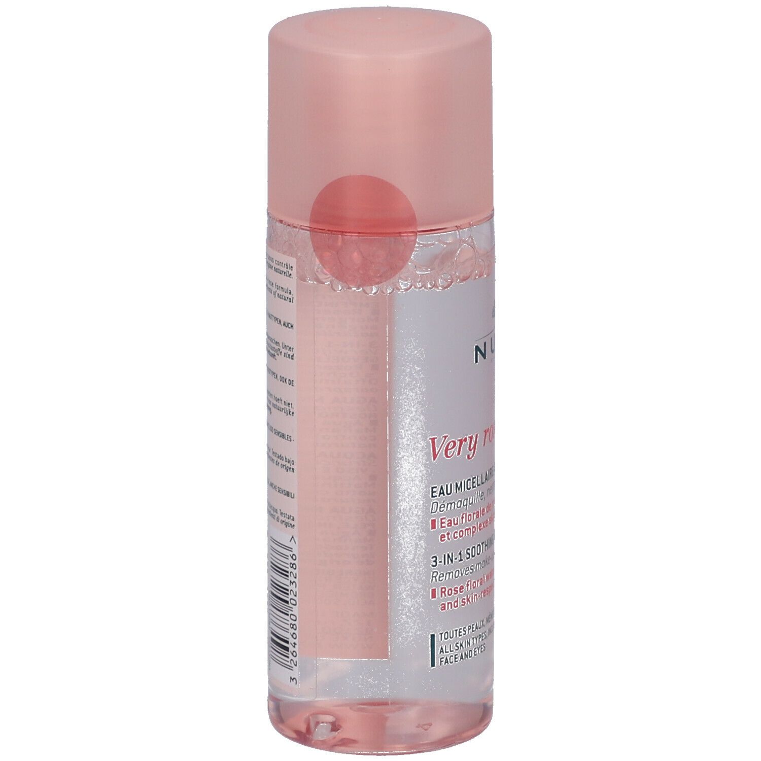 NUXE Very Rose Eau Micellaire Apaisante 3-en-1 Toutes peaux
