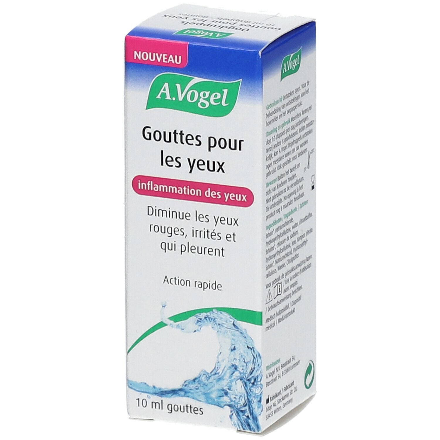 A.Vogel Gouttes Inflammation Des Yeux Flacon 10ml