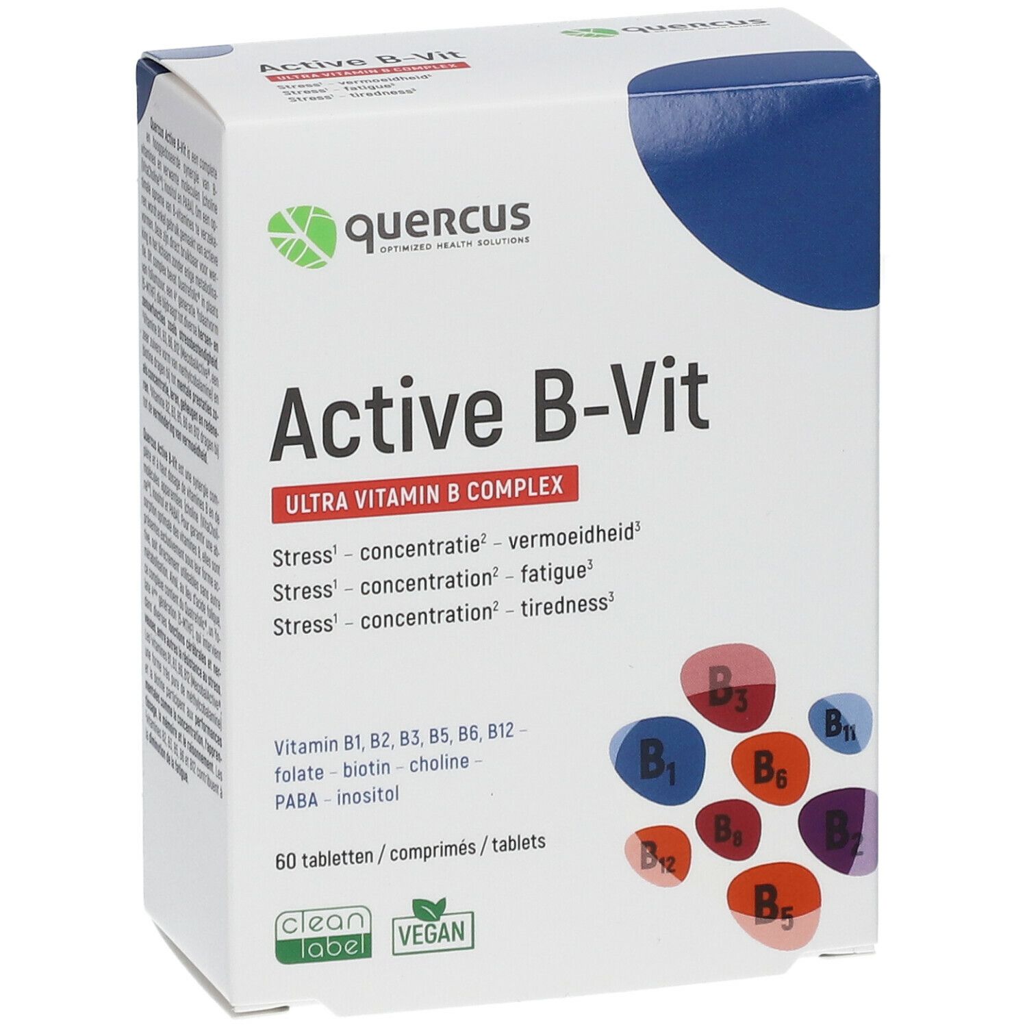 QUERCUS Active B-vit Ultra Vitamine B Complex