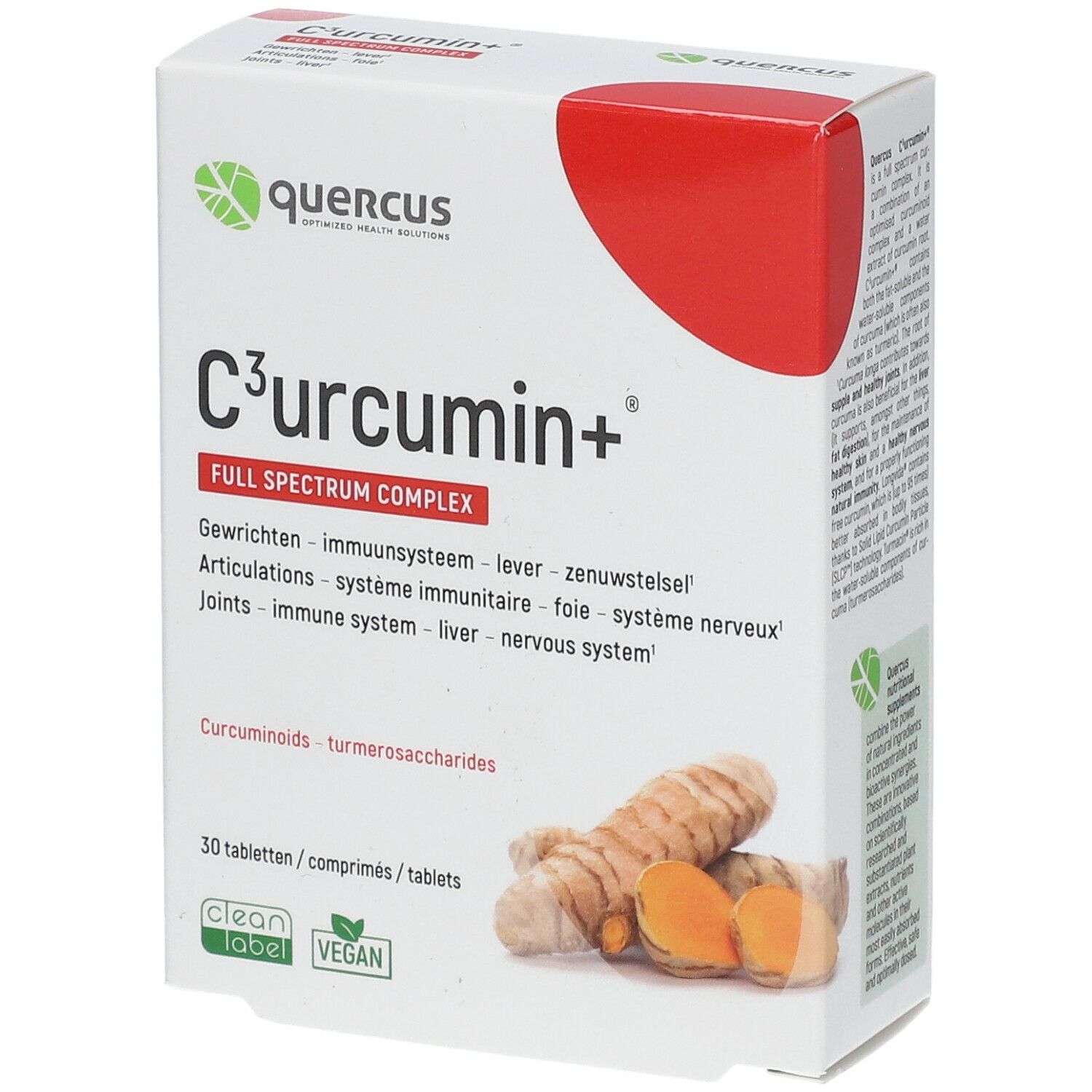 QUERCUS C³urcumin+® Full Spectrum Complex