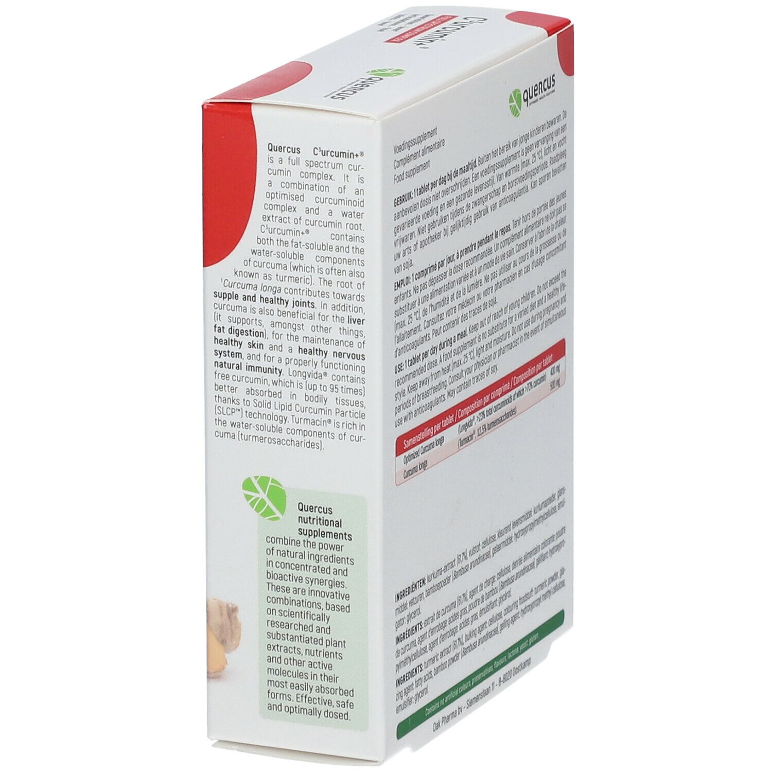 QUERCUS C³urcumin+® Full Spectrum Complex