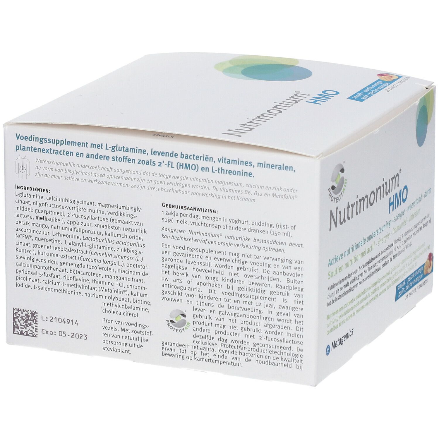 Metagenics® Nutrimonium® HMO Pêche - Mangue
