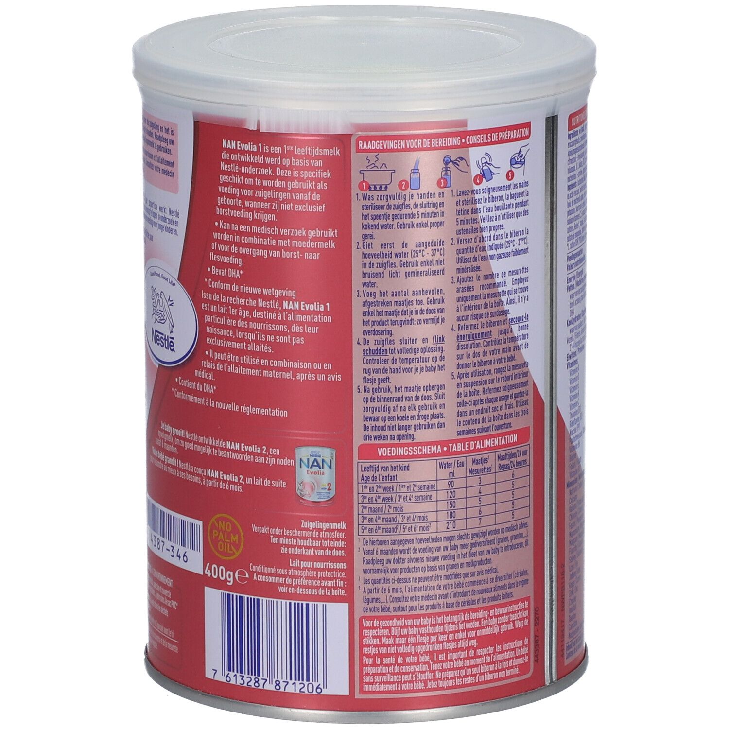Nestle® NAN® OPTIPRO Evolia 1