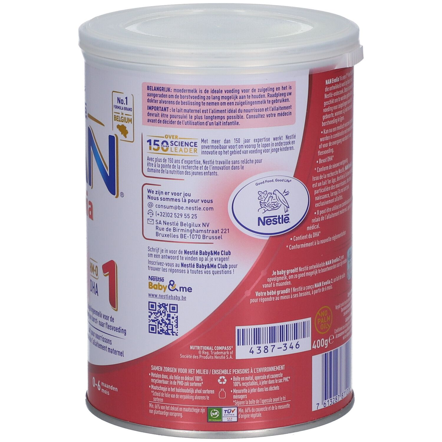 Nestle® NAN® OPTIPRO Evolia 1