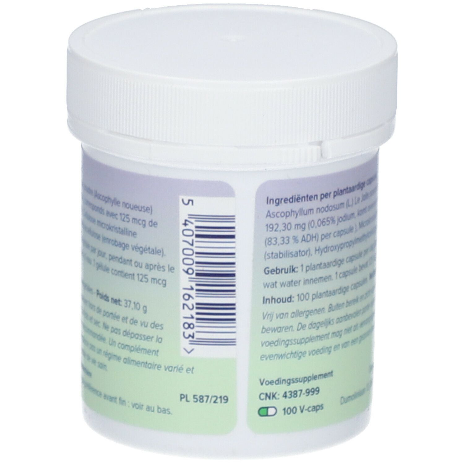 DeBa Pharma Kelp 125 µg Iode