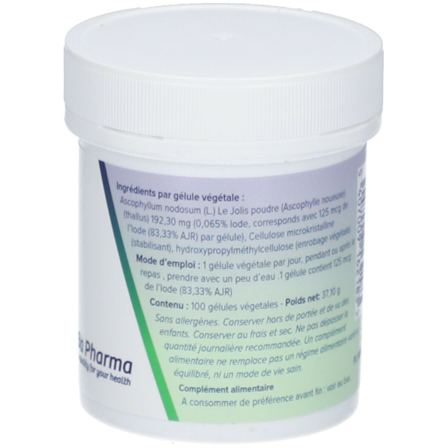 DeBa Pharma Kelp 125 µg Iode