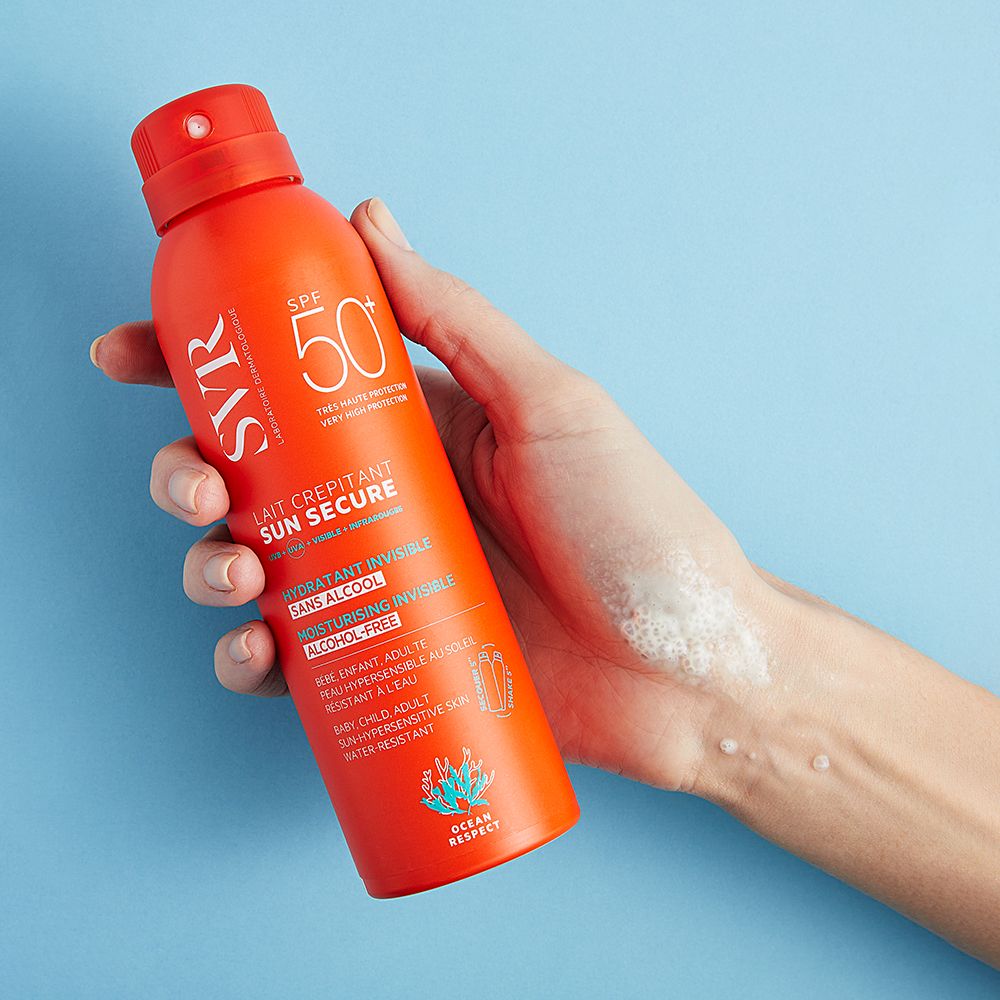 SVR SUN SECURE Lait Crépitant SPF50+