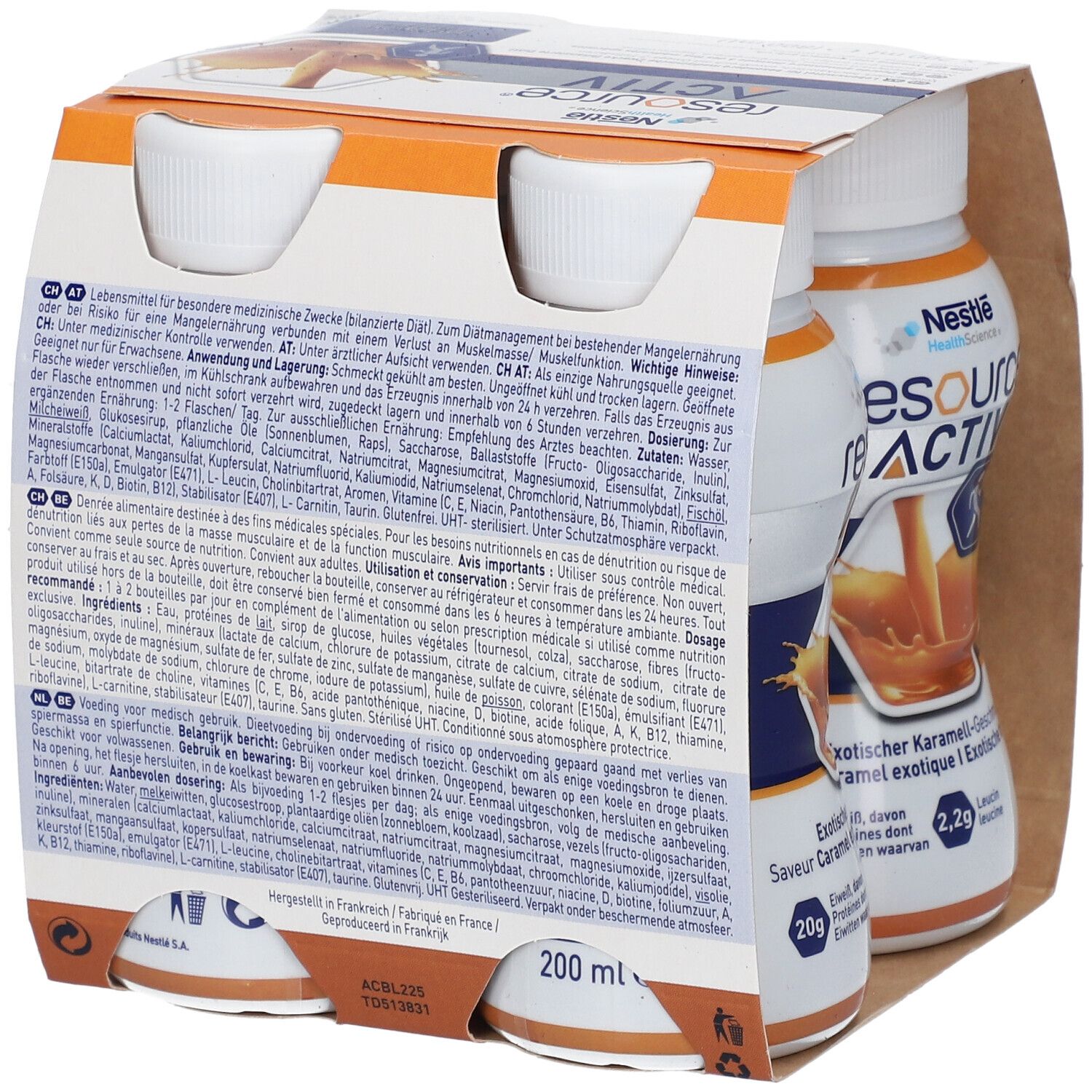 Nestlé Health Science® resource® Activ Caramel Exotique