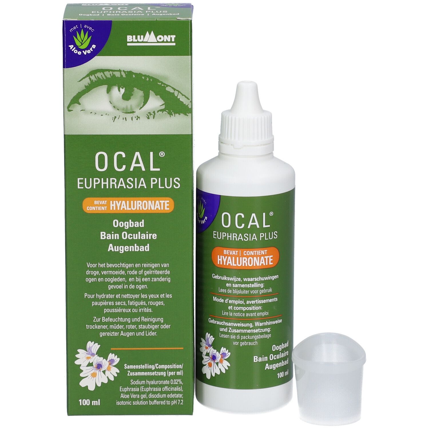 OCAL Euphrasia Plus Bain Oculaire 100 ml