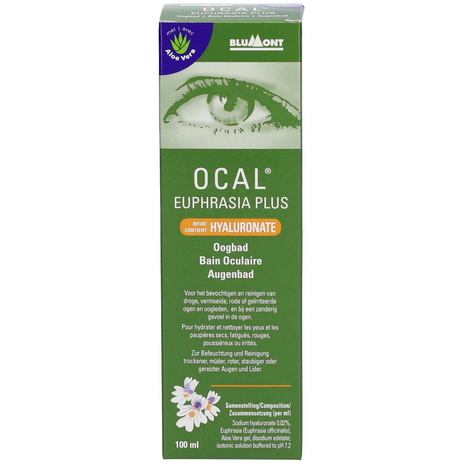 OCAL Euphrasia Plus Bain Oculaire 100 ml