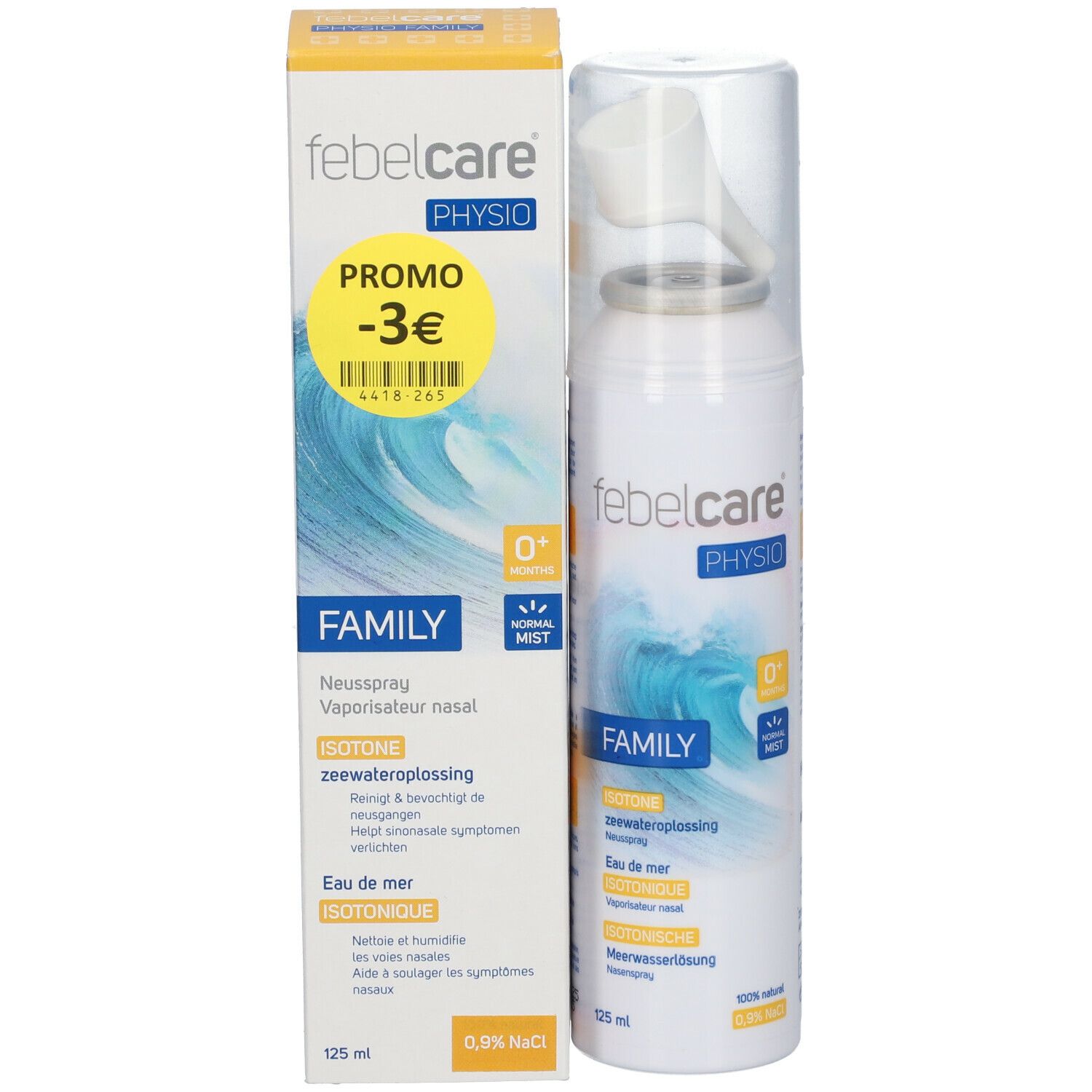 Febelcare® PHYSIO Family Spray Nasal Isotonique