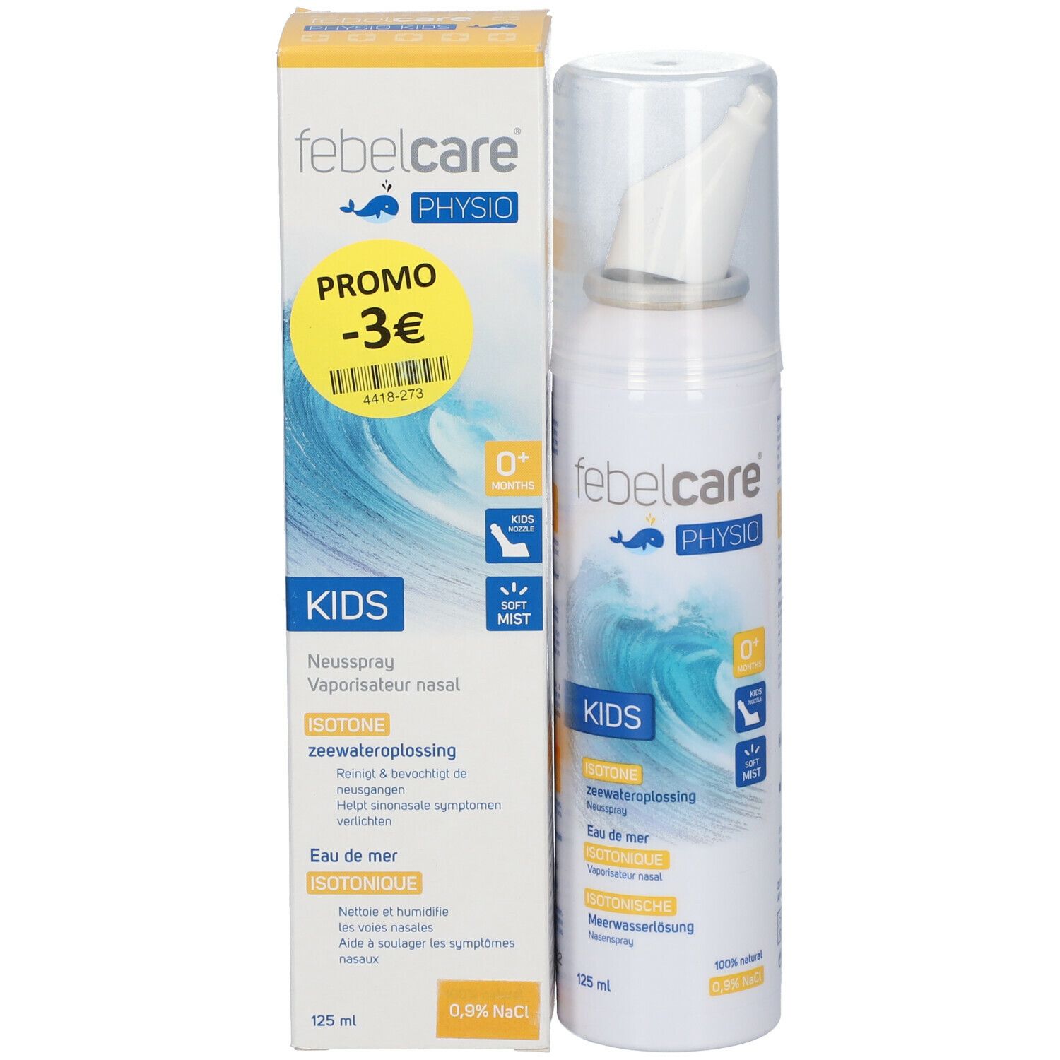 Febelcare® PHYSIO Kids Spray Nasal Isotonique