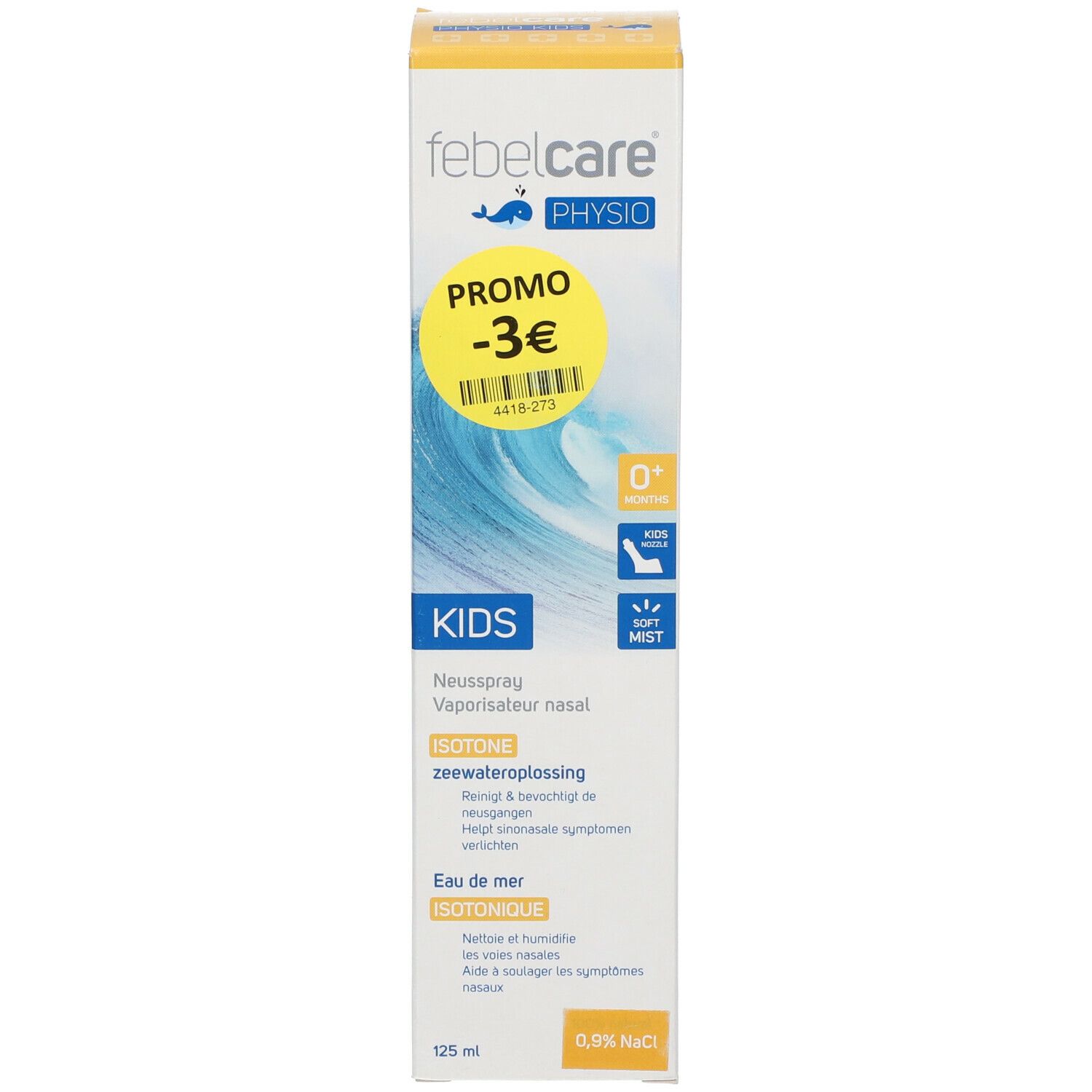 Febelcare® PHYSIO Kids Spray Nasal Isotonique