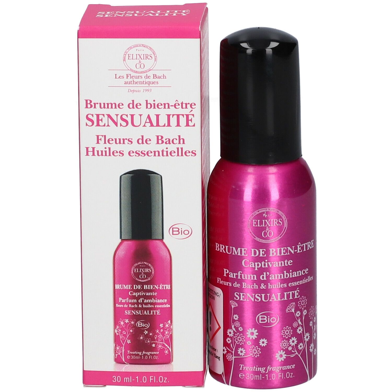 Elixirs & Co Brume de bien-être SENSUALITÉ