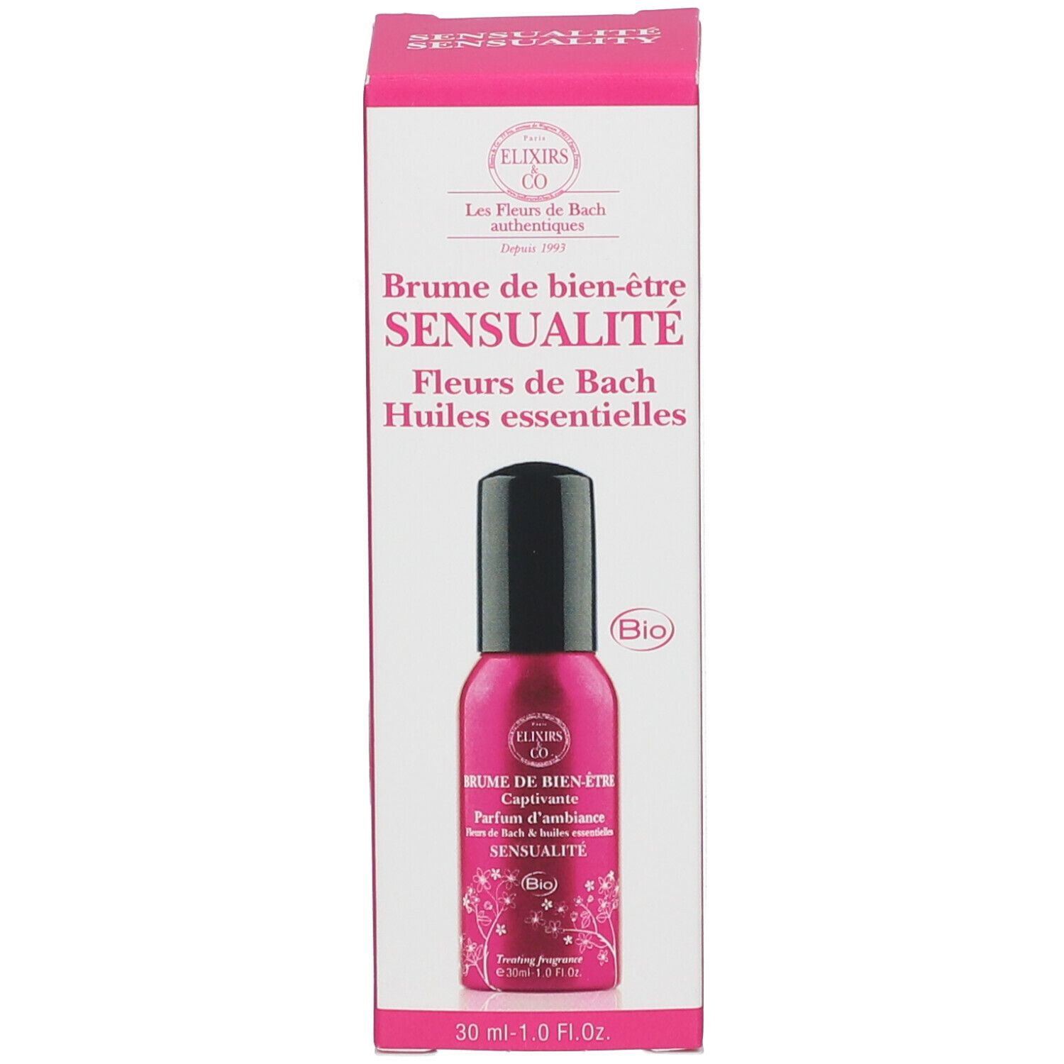 Elixirs & Co Brume de bien-être SENSUALITÉ