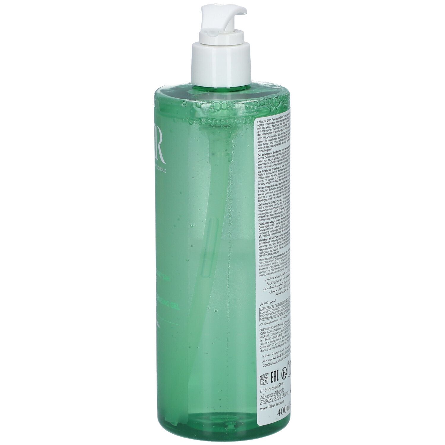 thumbnail image 2 of SVR Spirial Deodorizing Cleansing Gel – 200ml – Alcohol Free (Exp 11/2025) 2 of 2