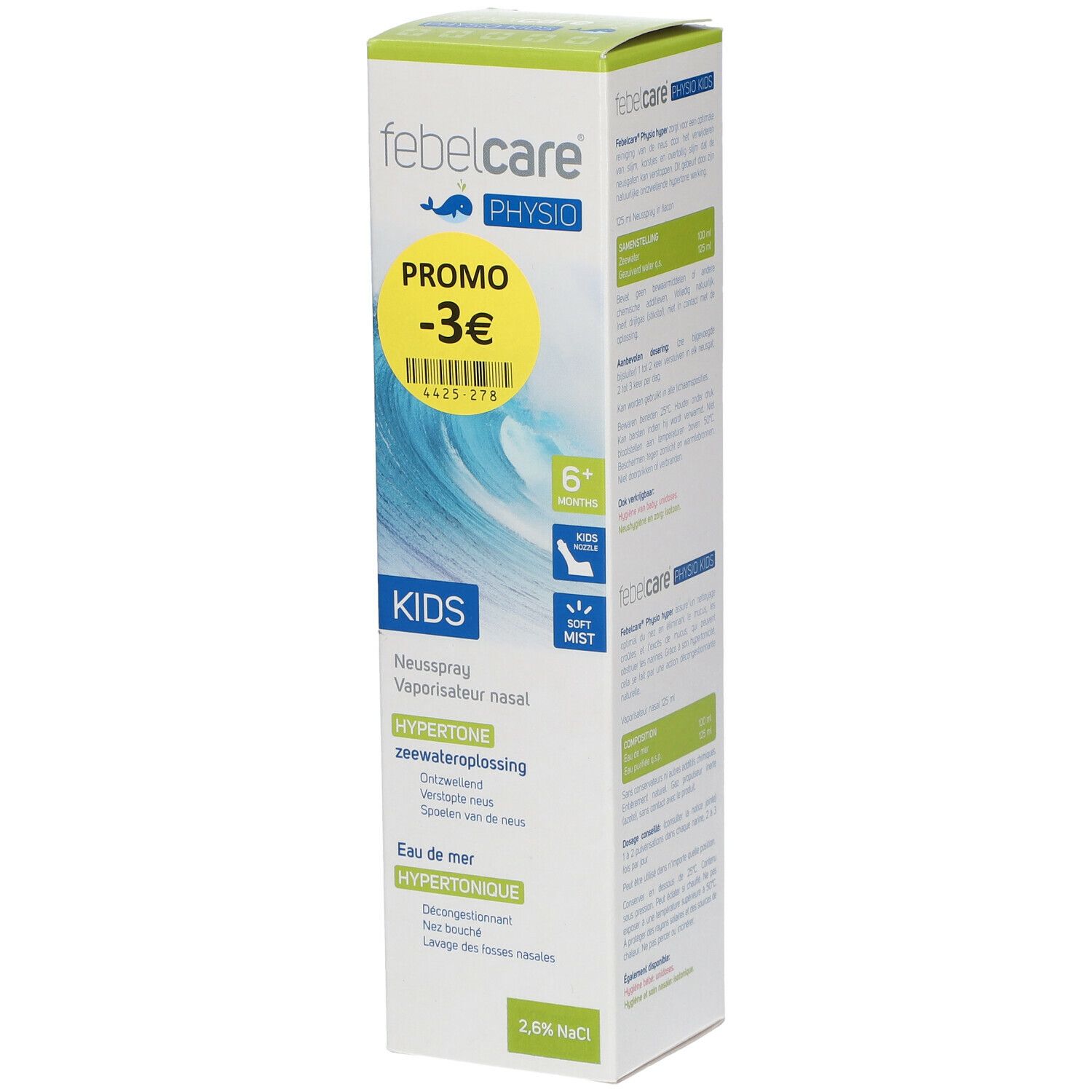Febelcare® PHYSIO Kids Spray Nasal Hypertonique