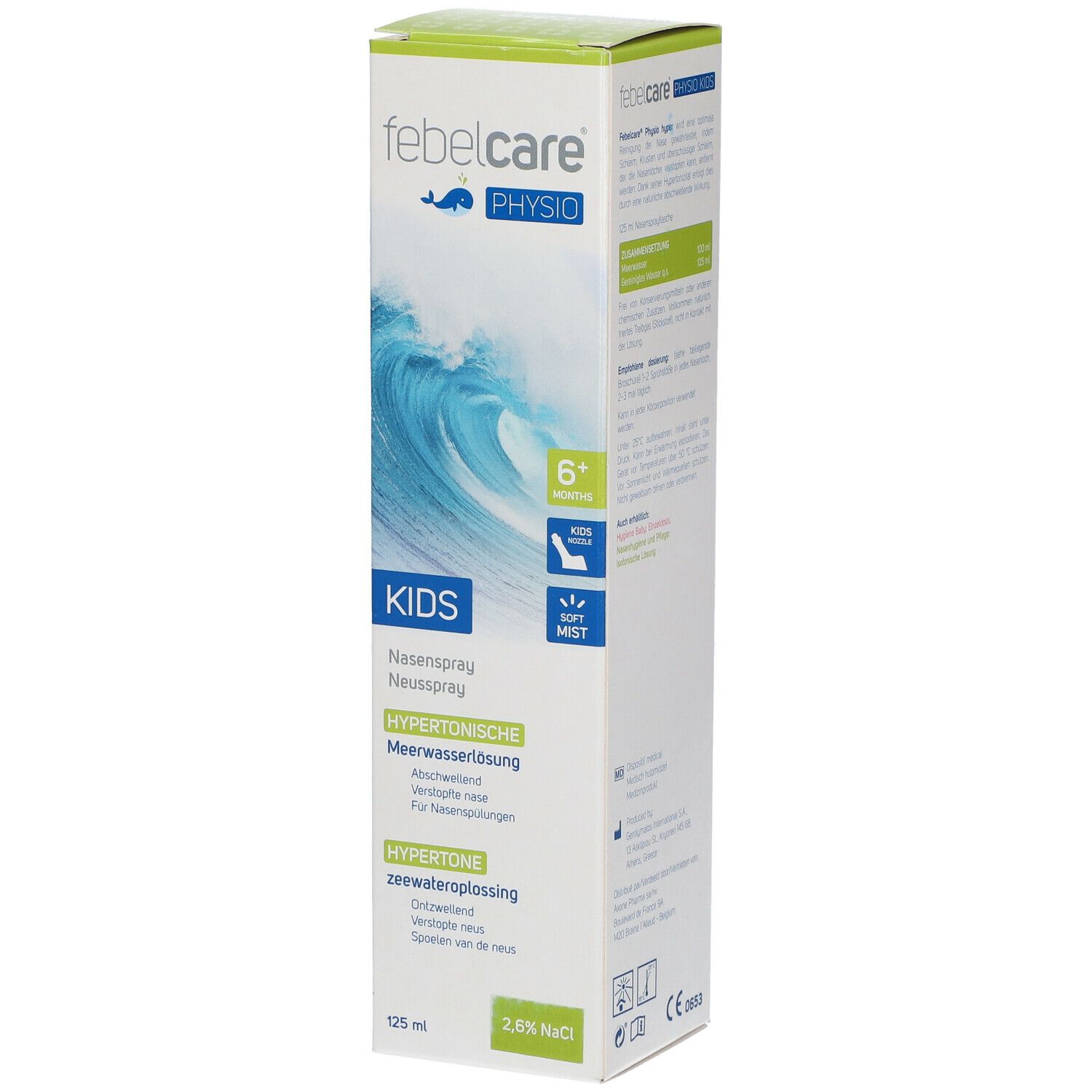 Febelcare® PHYSIO Kids Spray Nasal Hypertonique