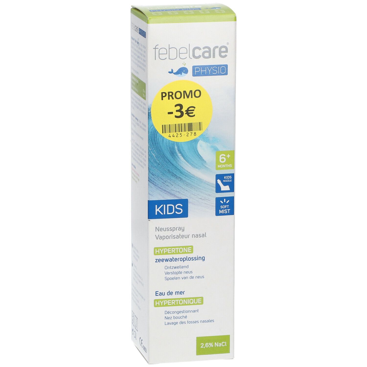 Febelcare® PHYSIO Kids Spray Nasal Hypertonique