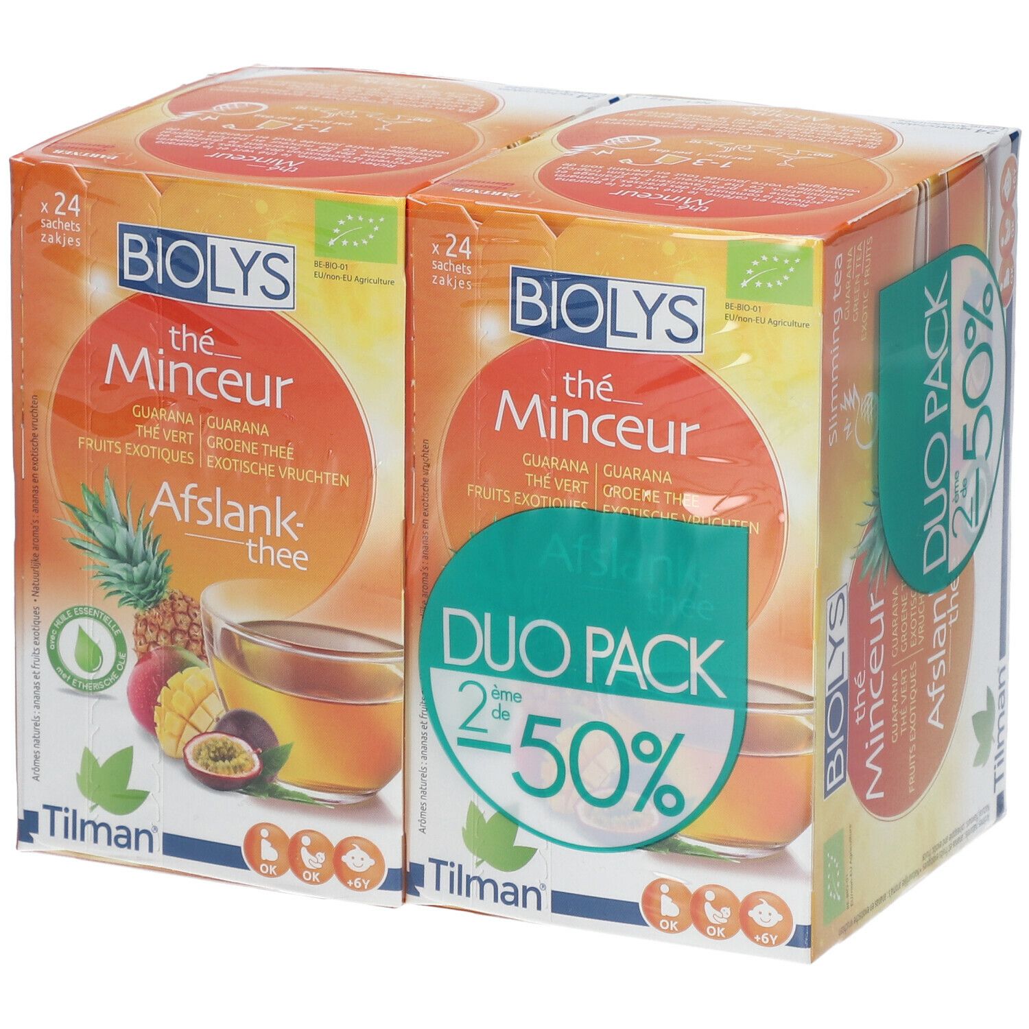 BIOLYS Guarana-Thé vert-Fruits exotiques