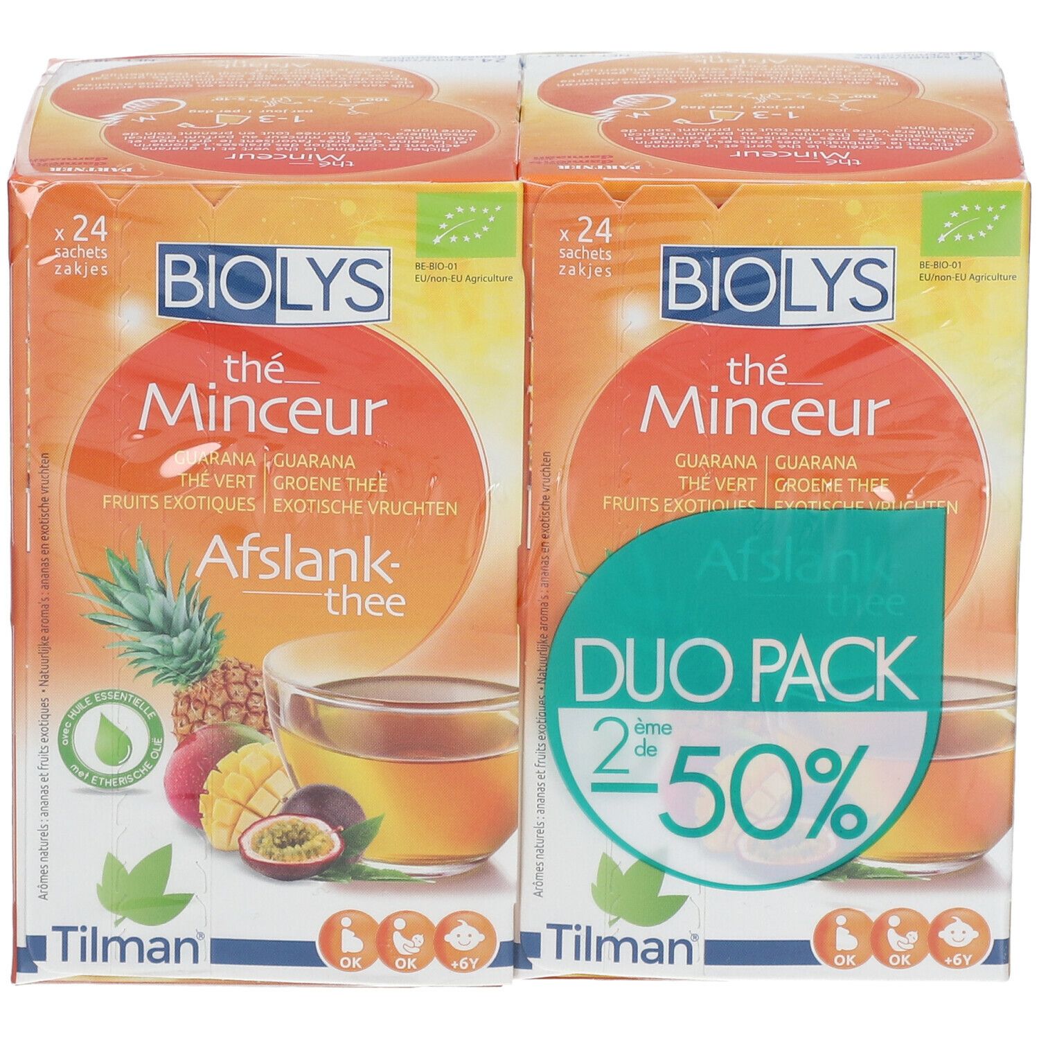 BIOLYS Guarana-Thé vert-Fruits exotiques