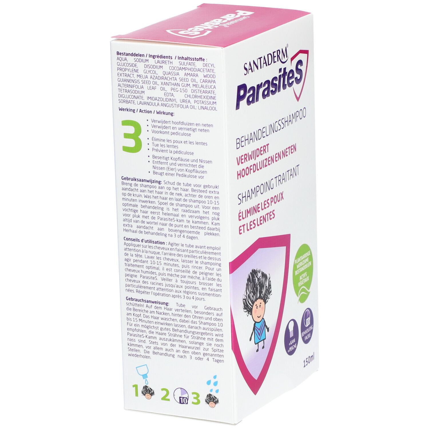 SantaDerm® ParasiteS Shampoing Traitant