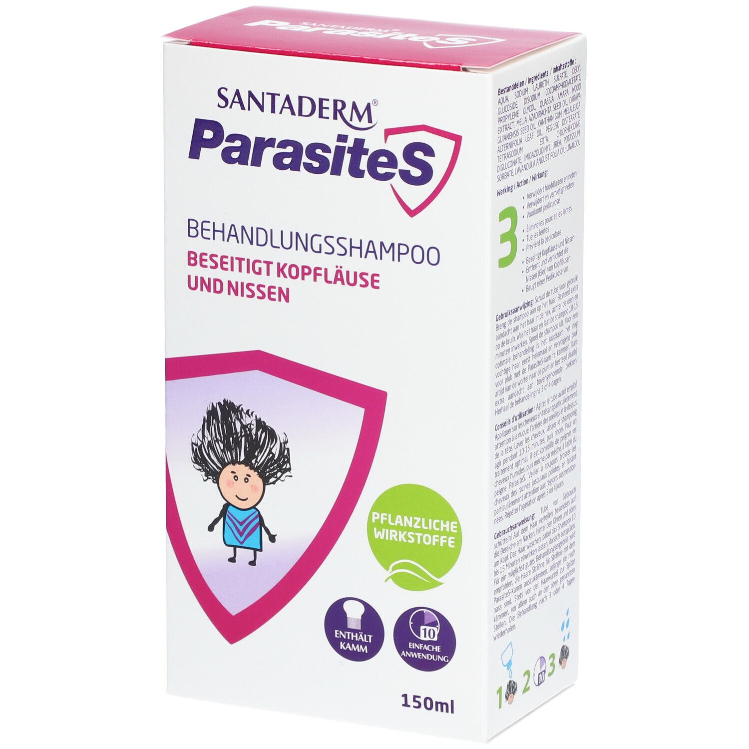 SantaDerm® ParasiteS Shampoing Traitant